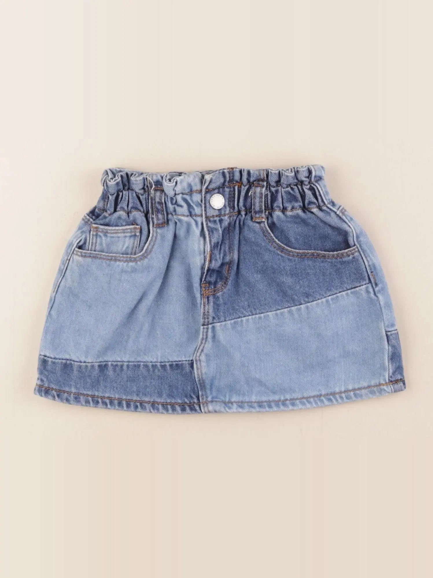Zara - jupe bleu - 18/24 mois