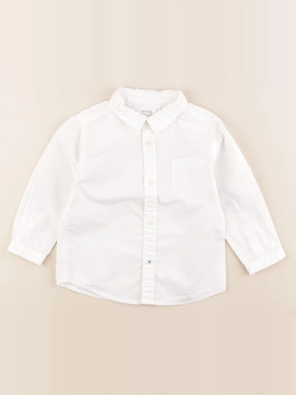 Boutchou - chemise blanc - 18 mois