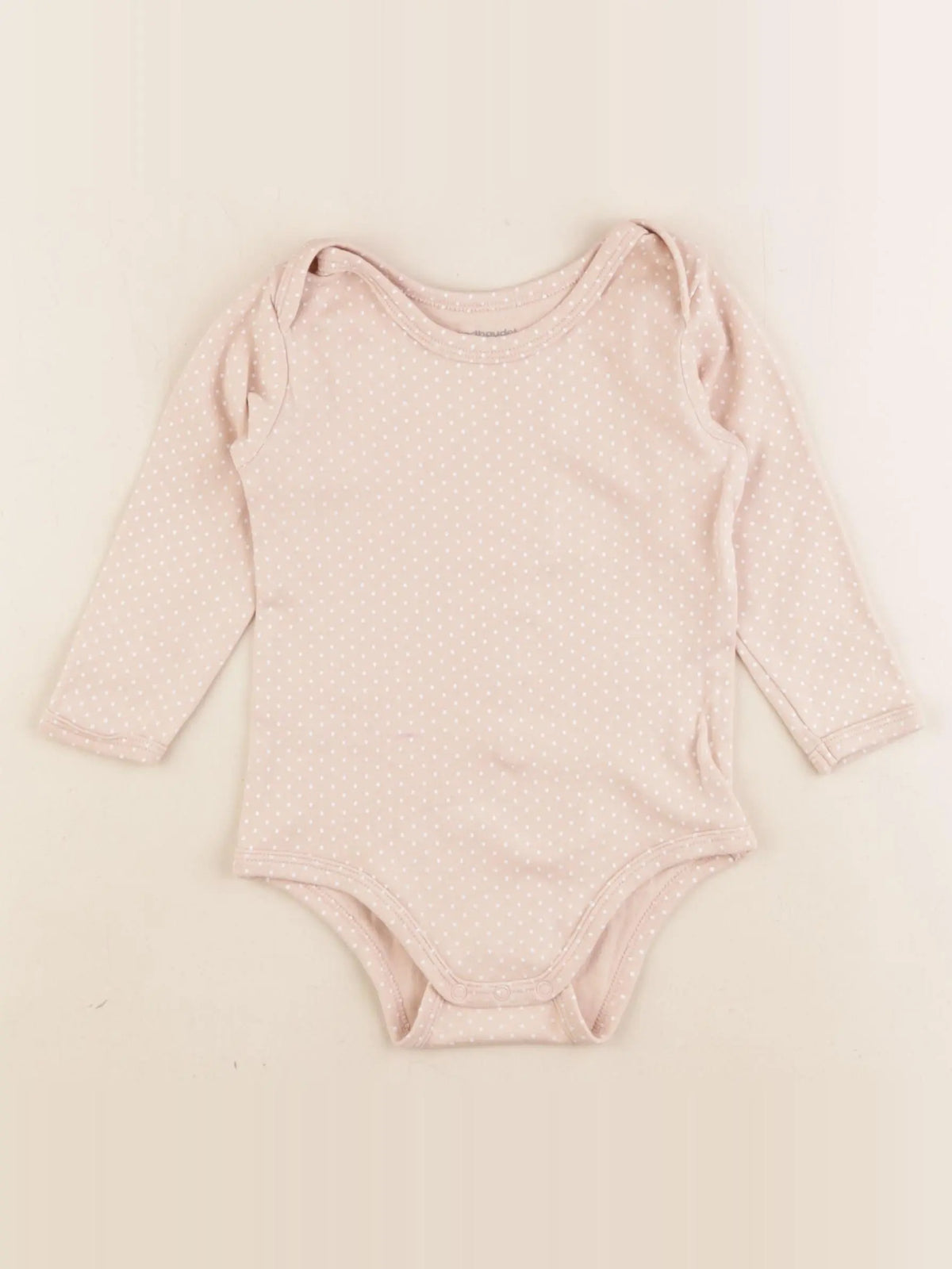 Vertbaudet - body rose - 18 mois