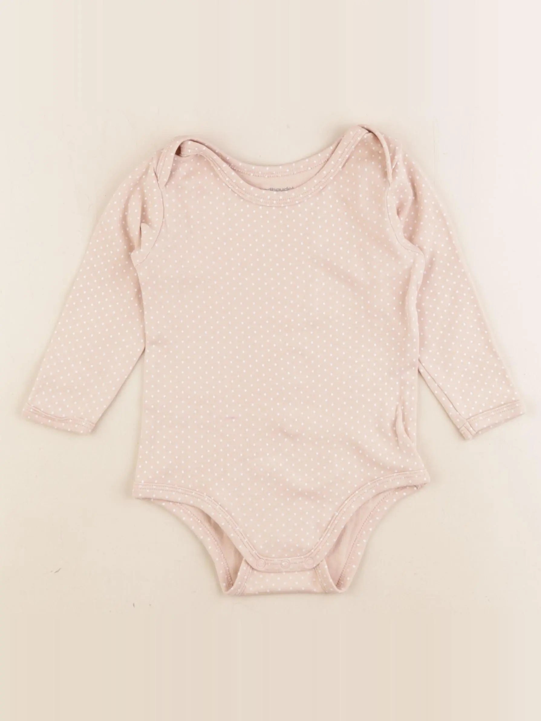 Vertbaudet - body rose - 18 mois