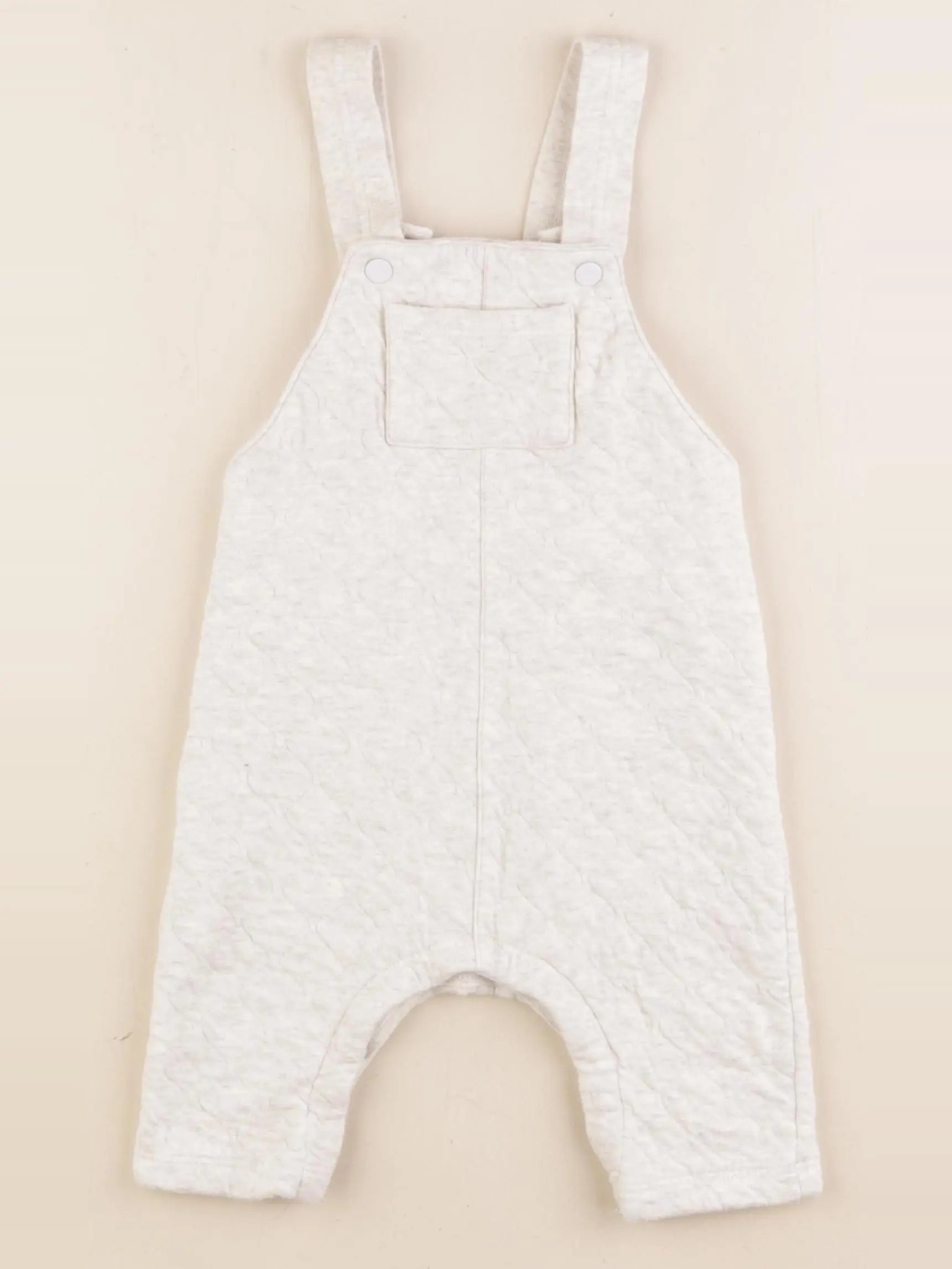 Petit Bateau - salopette beige - 12 mois