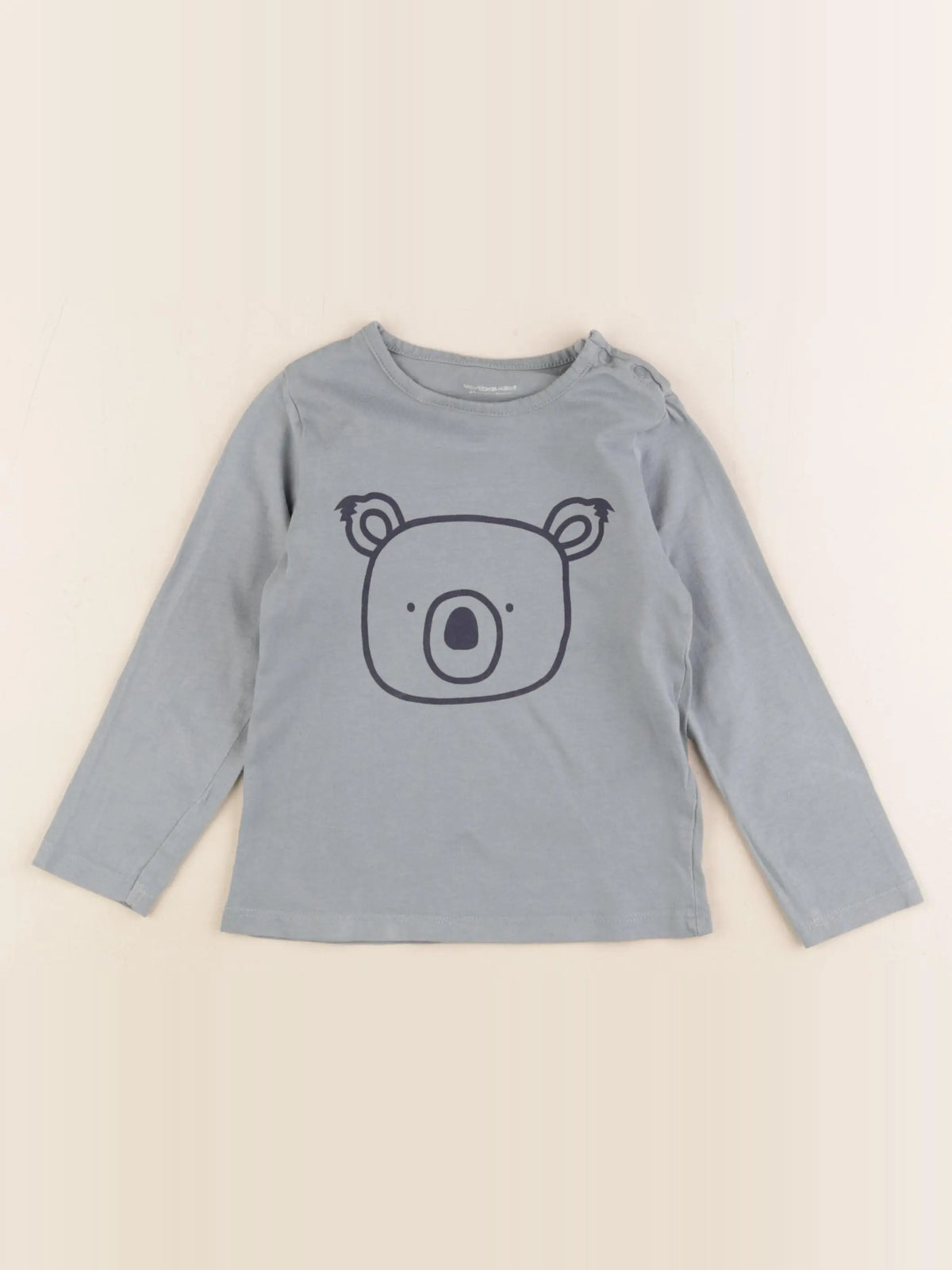 Vertbaudet - tee-shirt vert - 24 mois