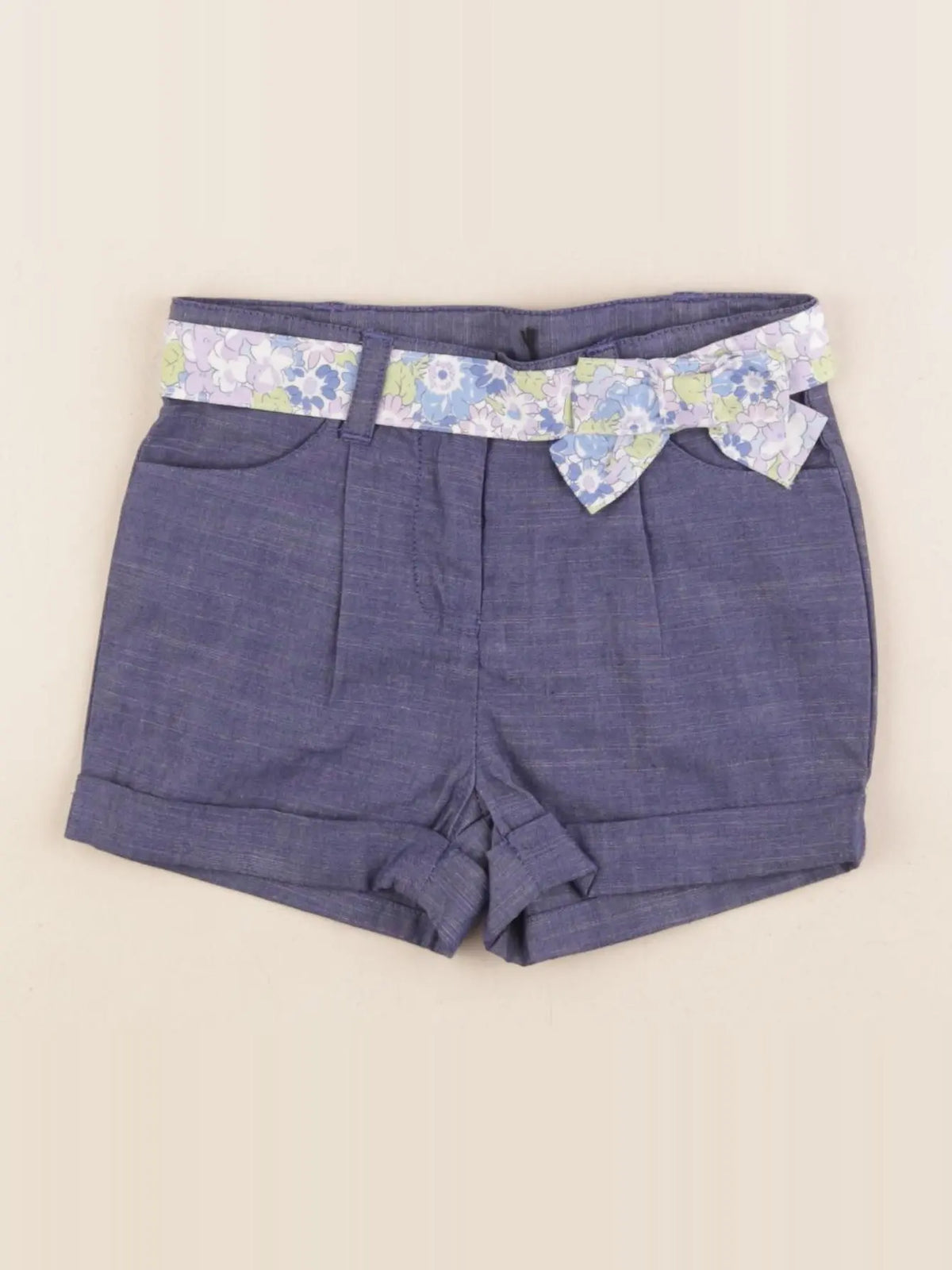 Jacadi - short bleu - 12 mois