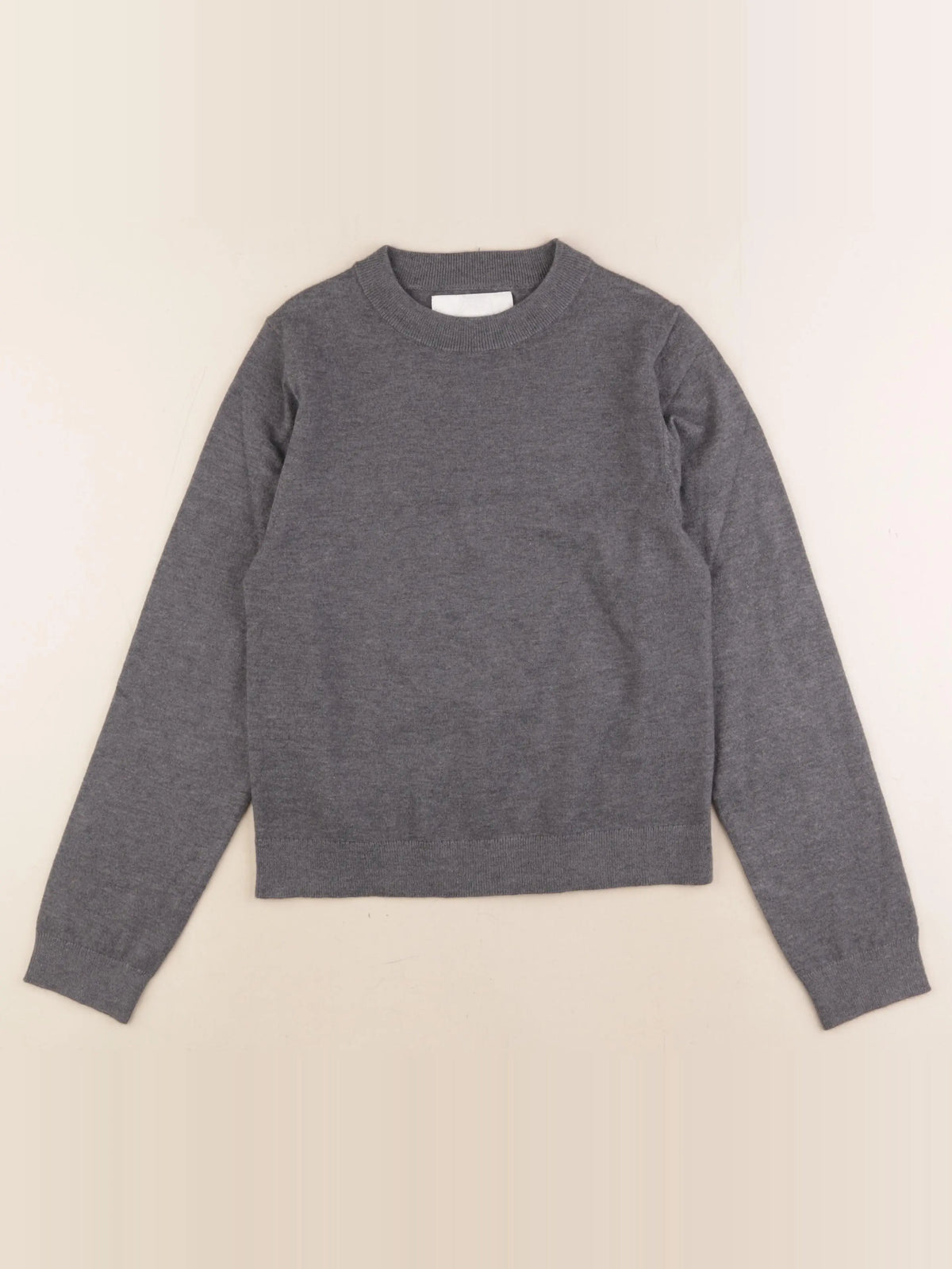 Zara - pull gris - 12/13 ans