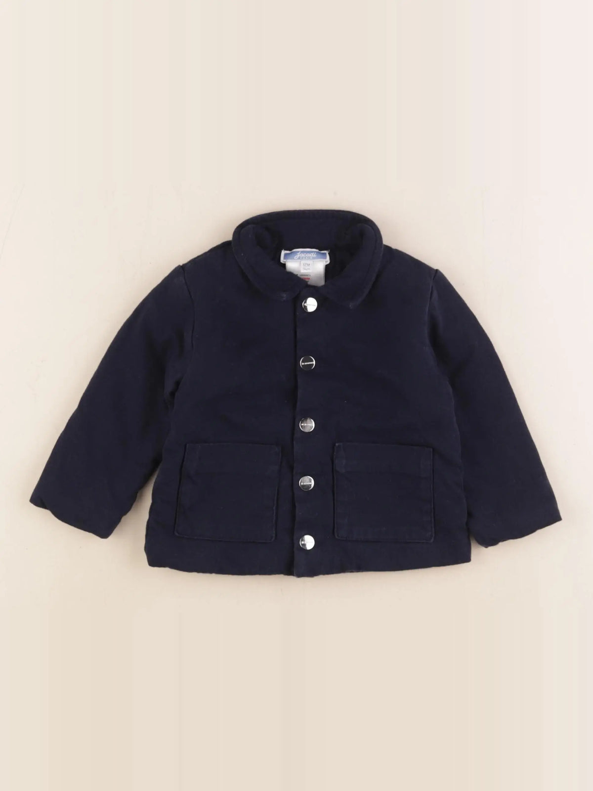 Jacadi - sweat bleu - 12 mois