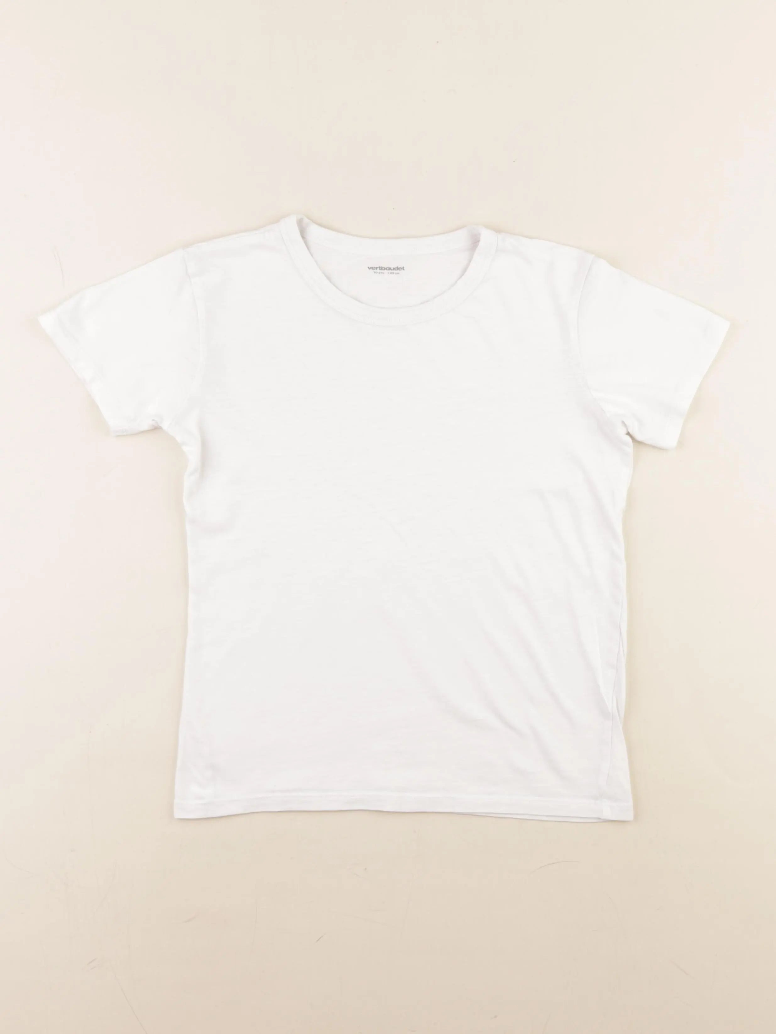 Vertbaudet - maillot de corps blanc - 10 ans