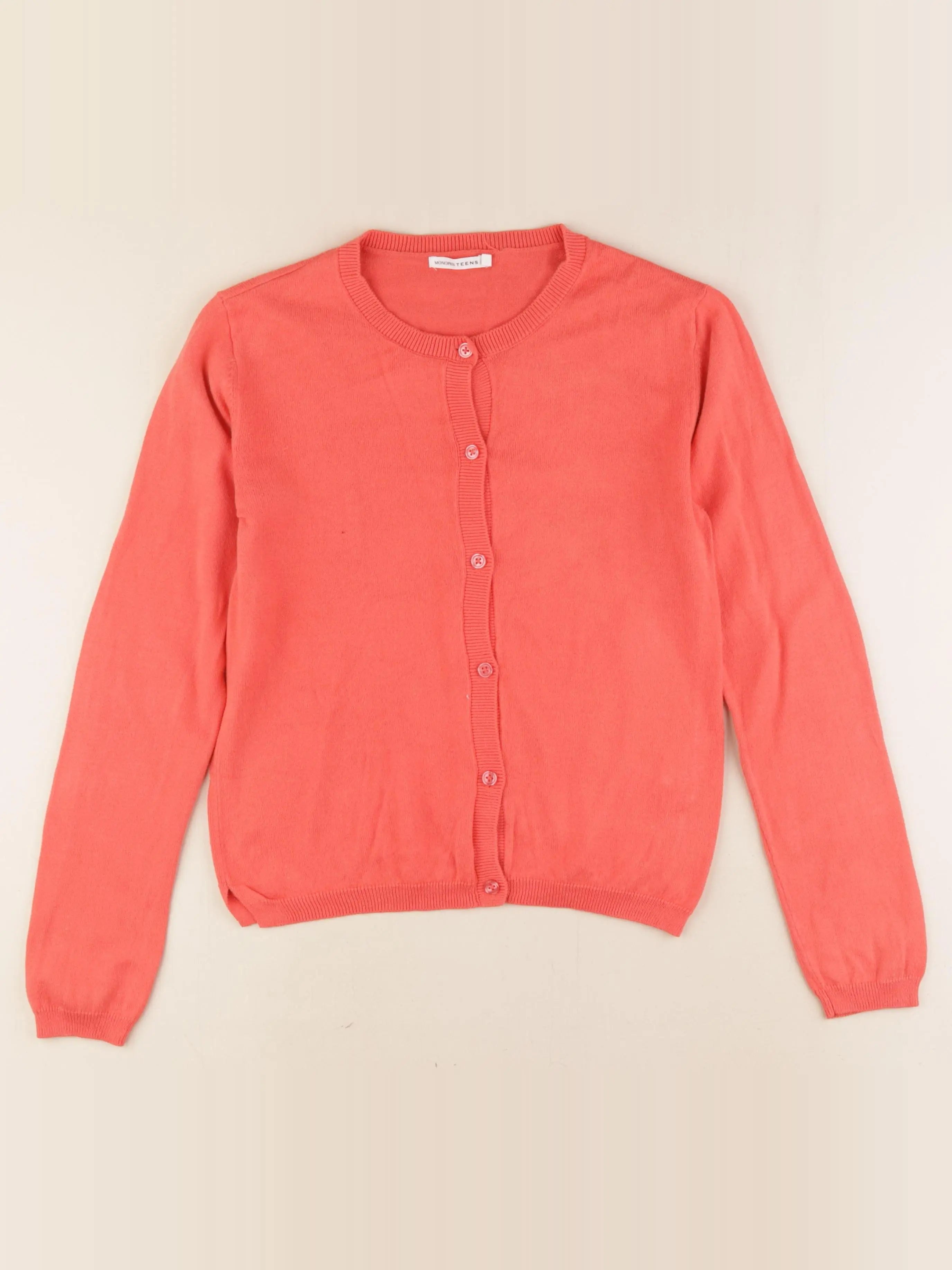 Monoprix - gilet rose - 12 ans