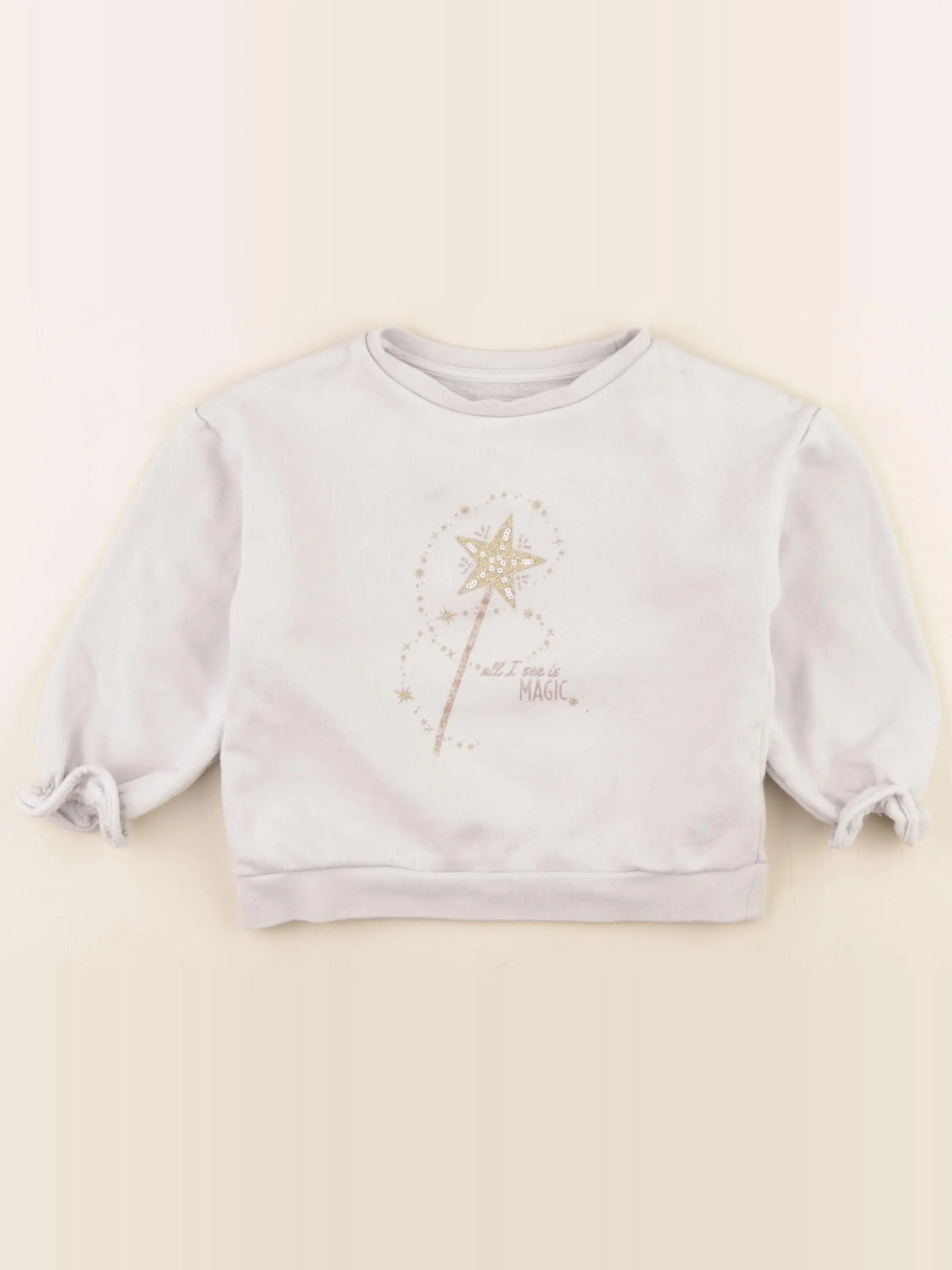 Vertbaudet - sweat bleu - 4 ans