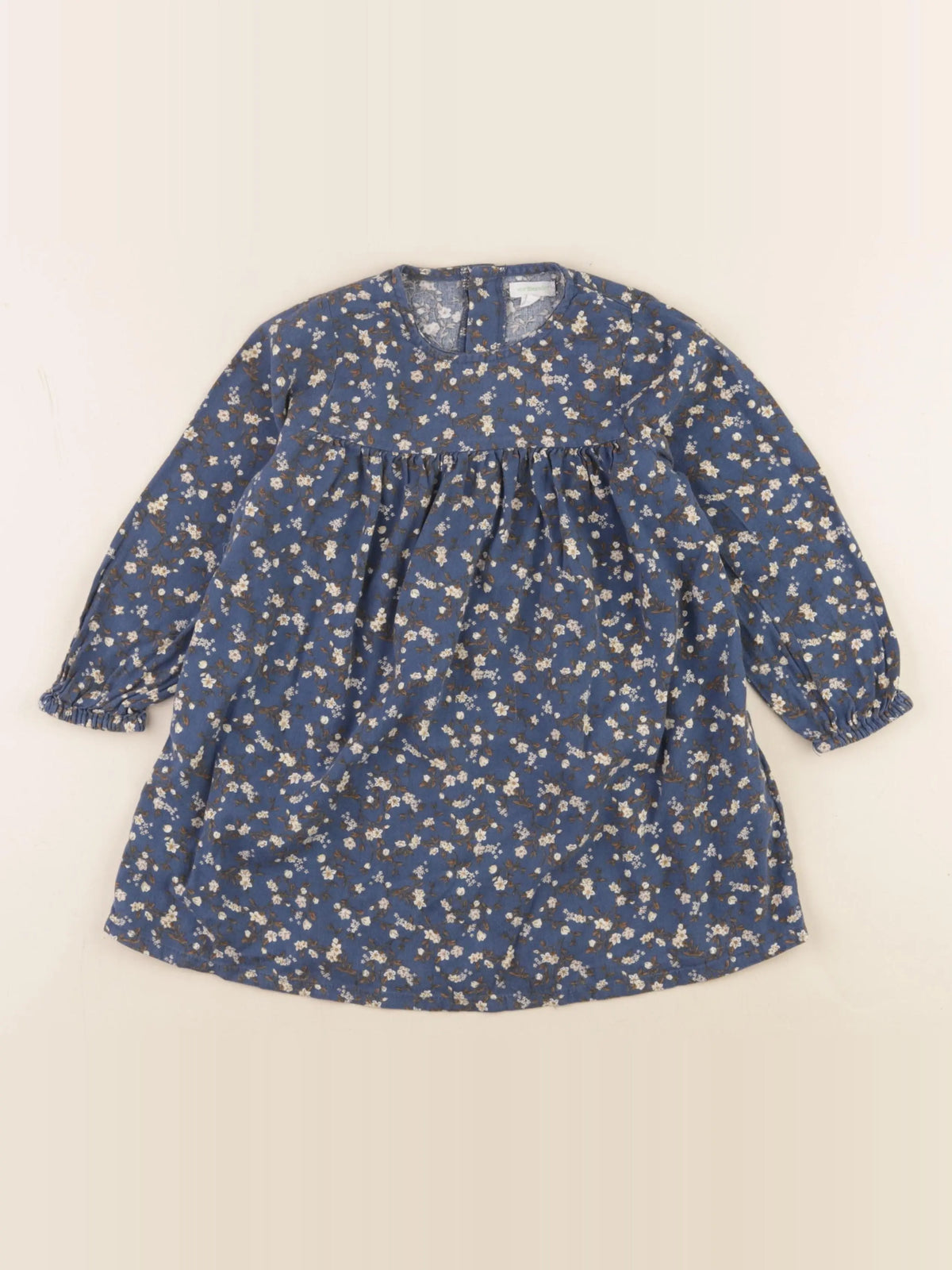 Vertbaudet - robe bleu - 36 mois