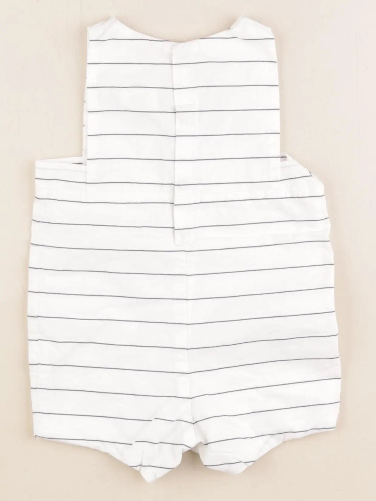 Jacadi - salopette blanc, bleu - 6 mois