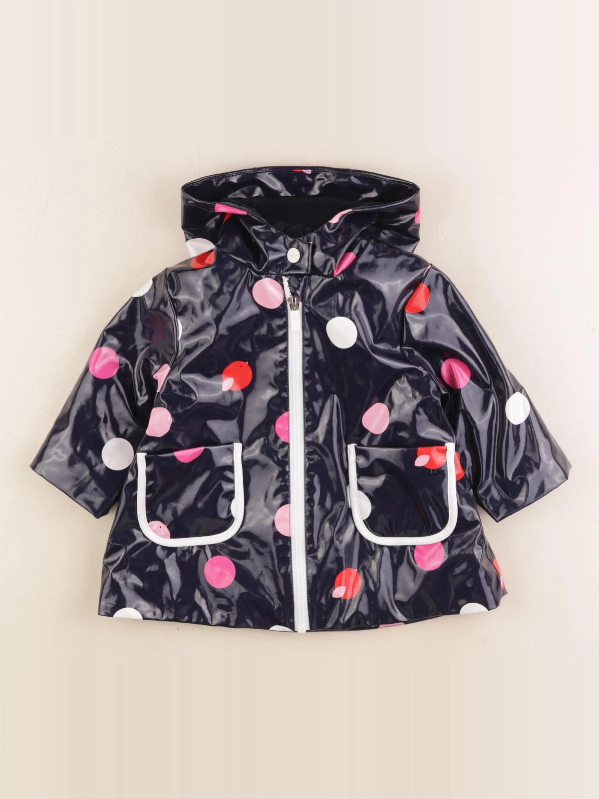 Jacadi - imperméable bleu, multicolore - 12 mois