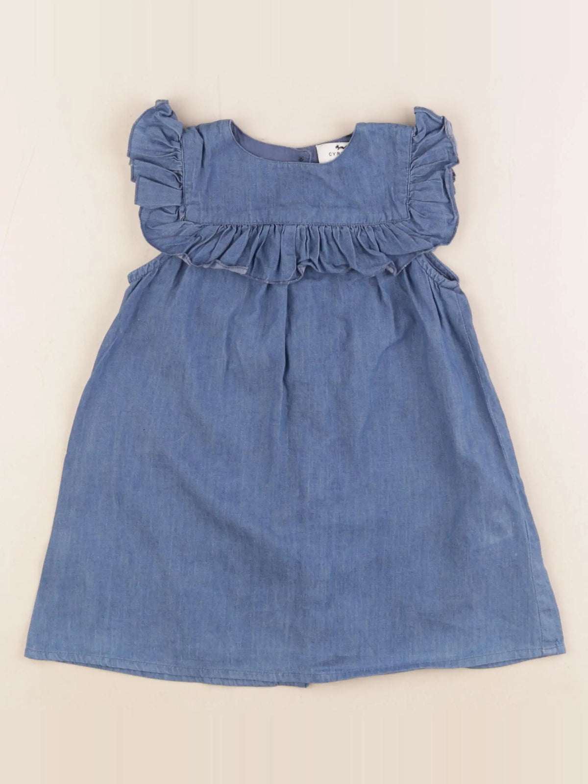 Cyrillus - robe bleu - 18 mois