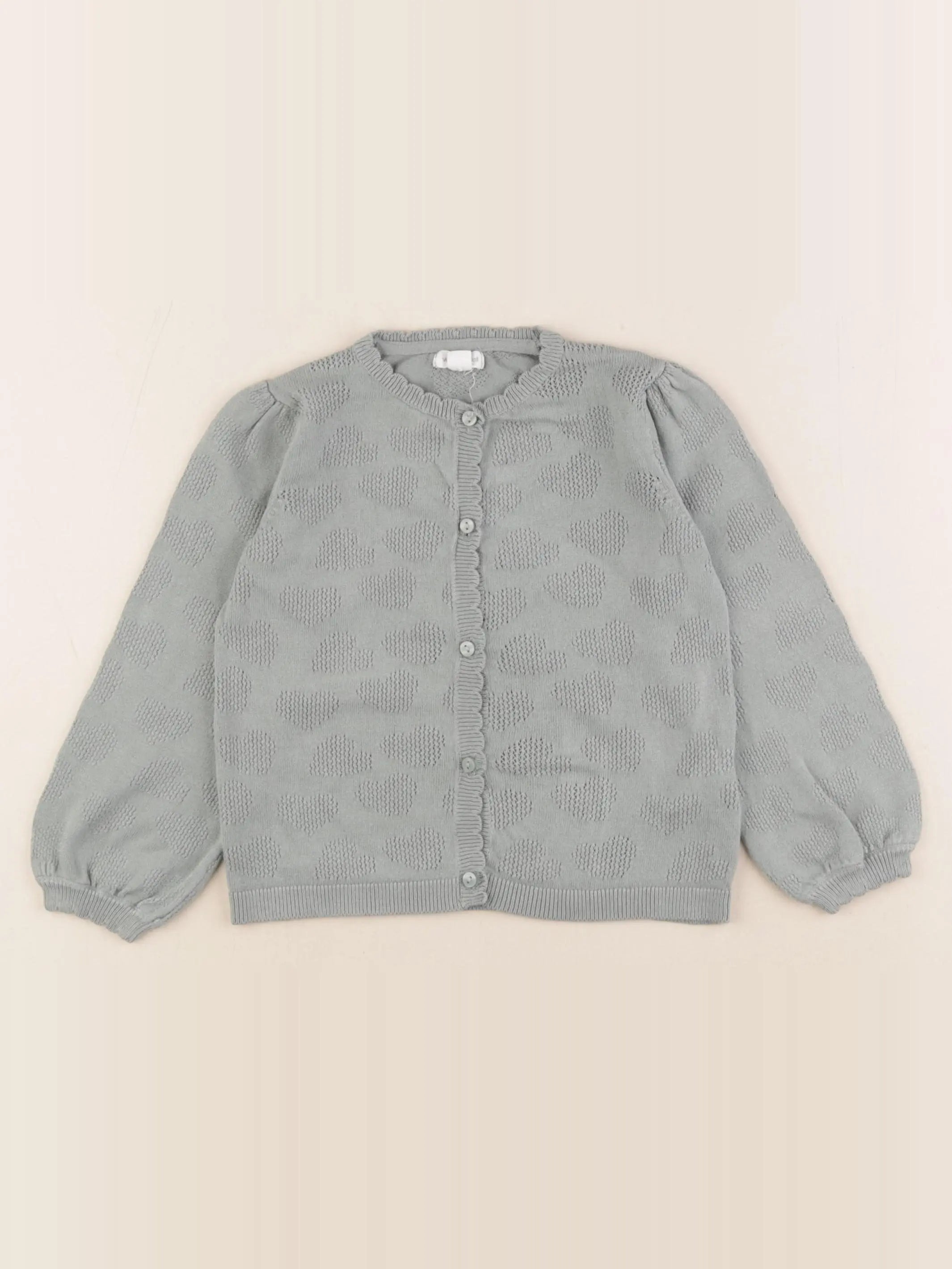 Vertbaudet - gilet vert - 36 mois