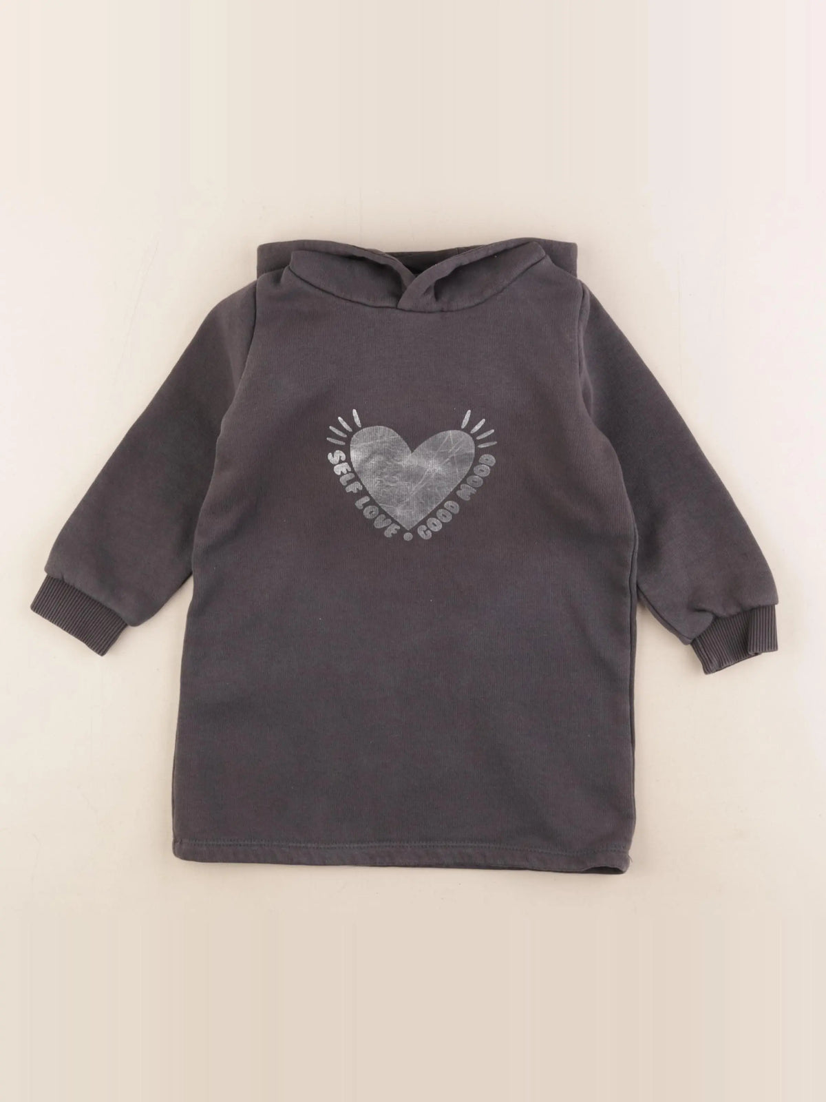 Vertbaudet - robe gris - 3 ans