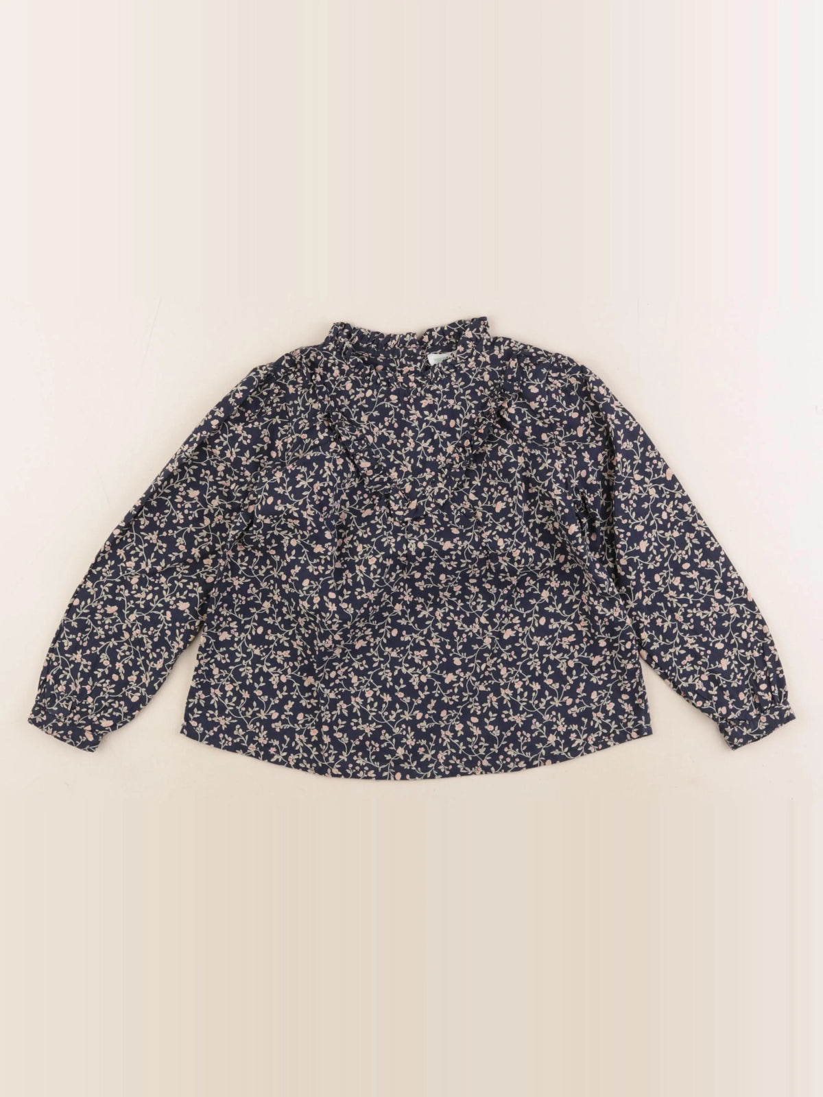 Vertbaudet - blouse bleu - 4 ans
