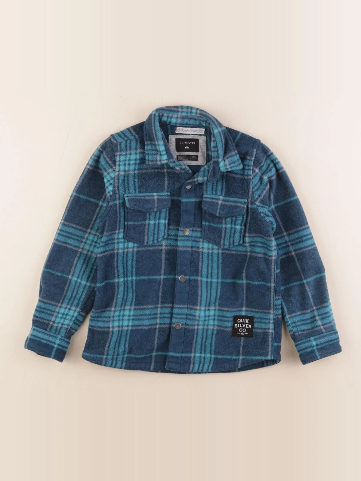 Quiksilver - chemise bleu - 5 ans