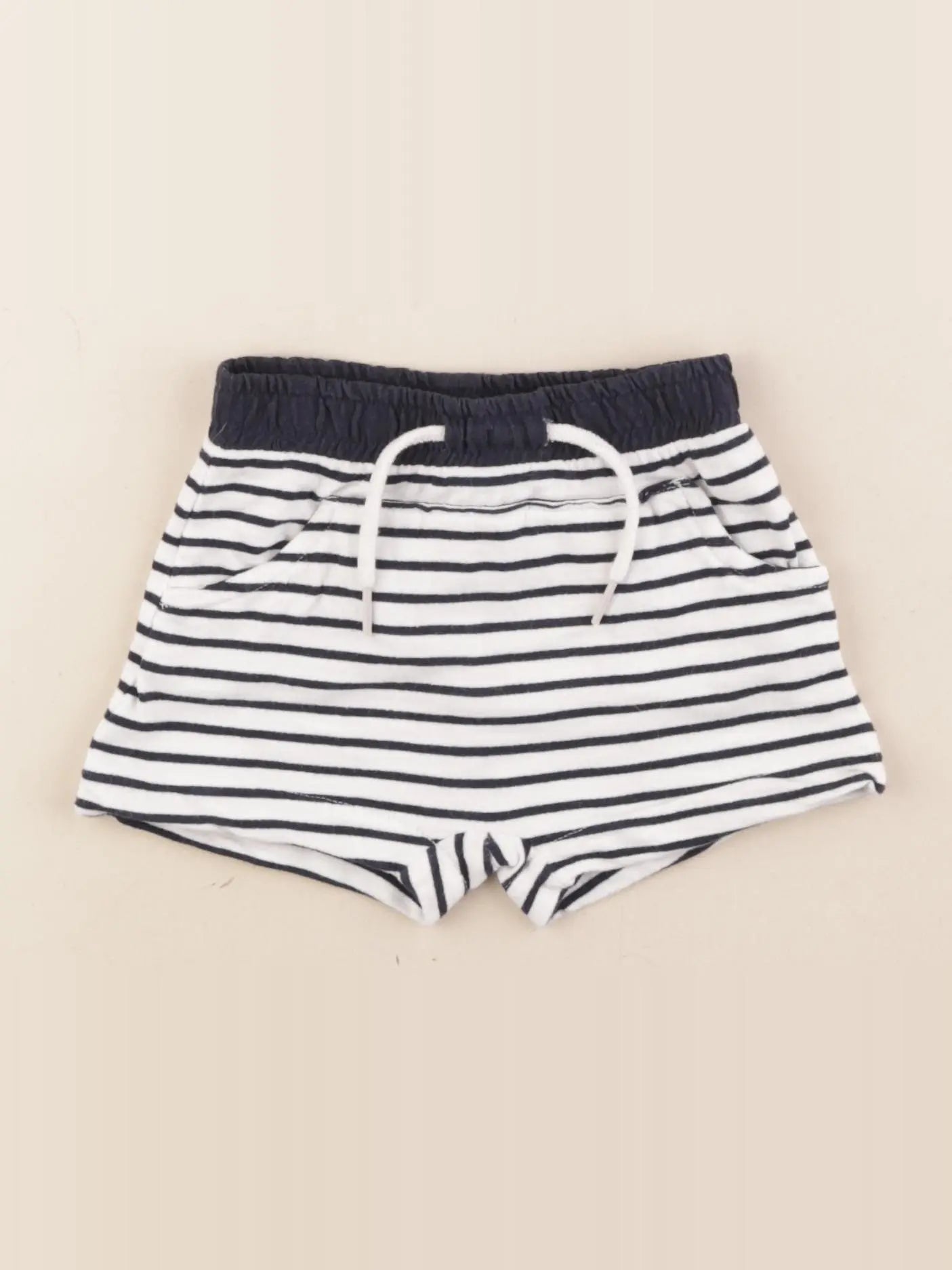 Vertbaudet - short bleu - 12 mois