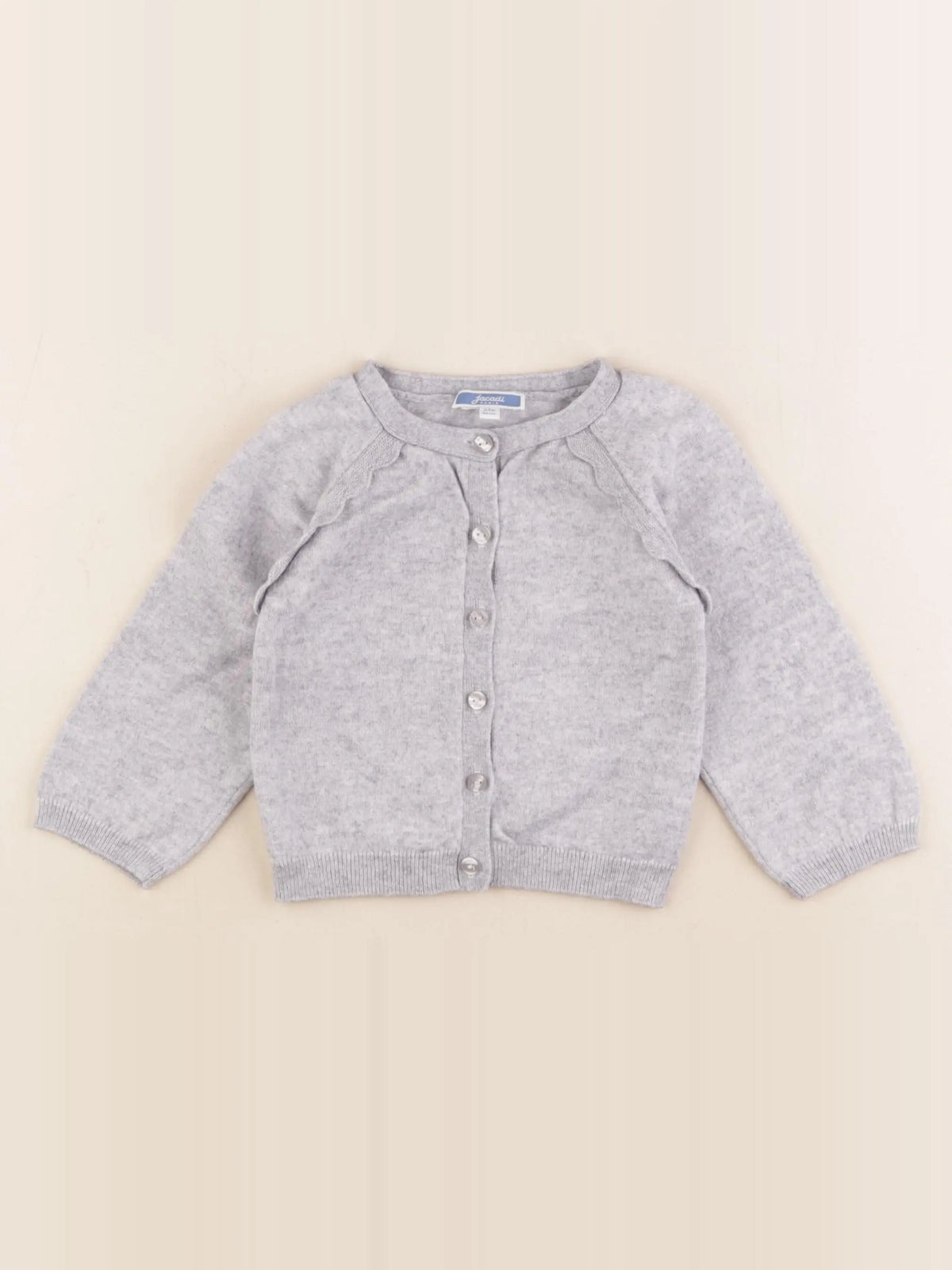 Jacadi - gilet gris - 24 mois