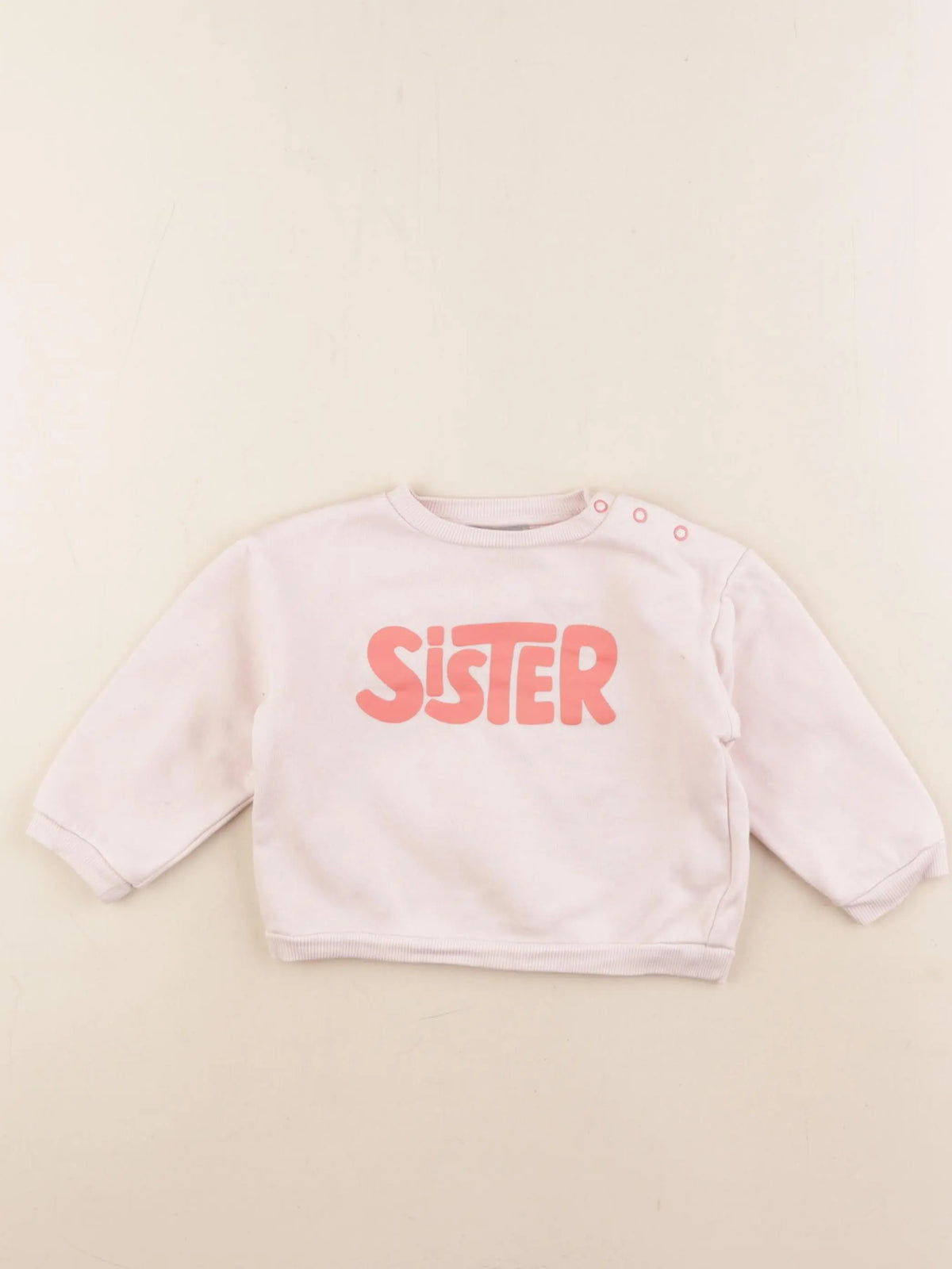 Boutchou - sweat rose - 12 mois