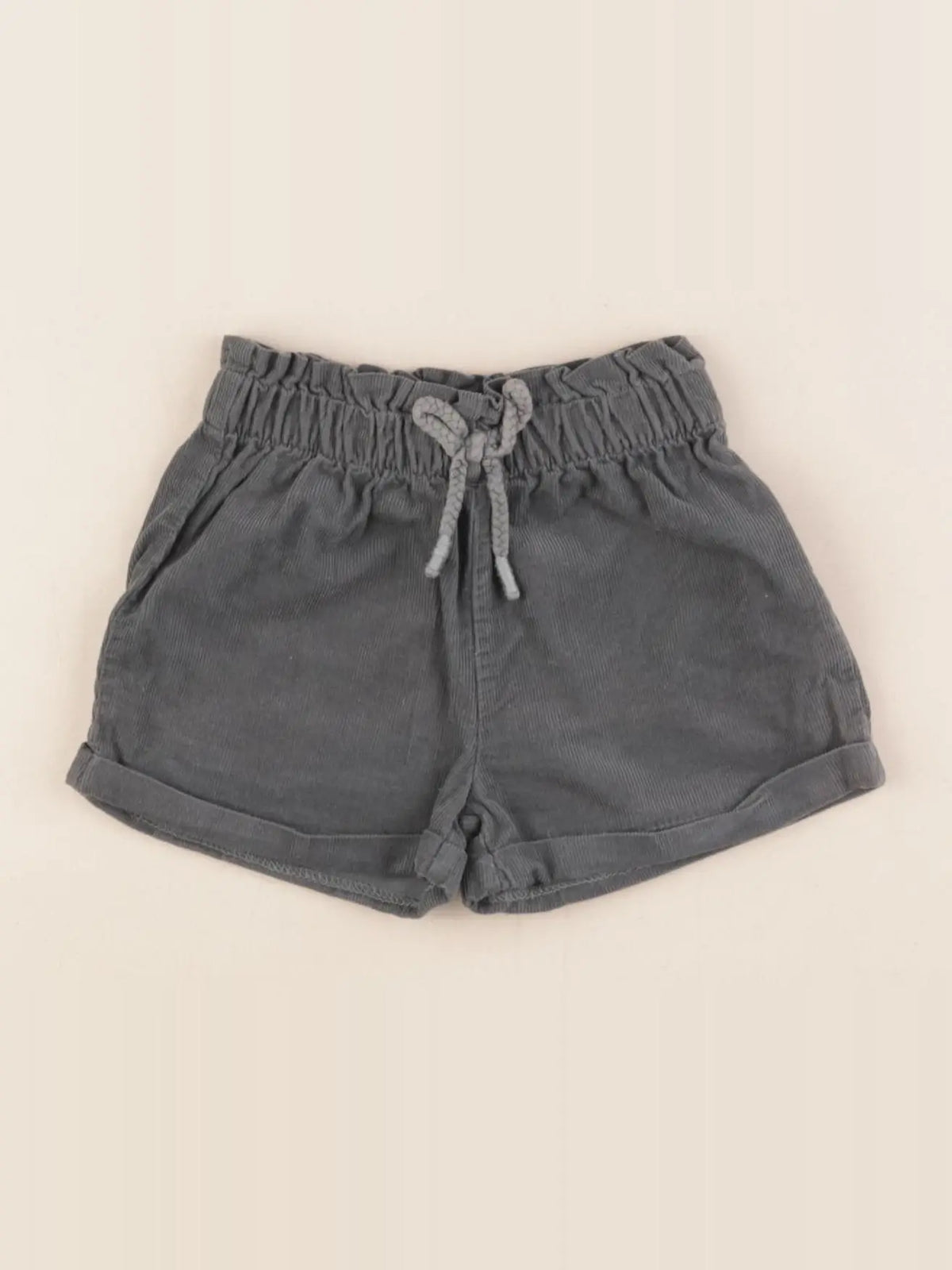 Vertbaudet - short gris - 6 mois
