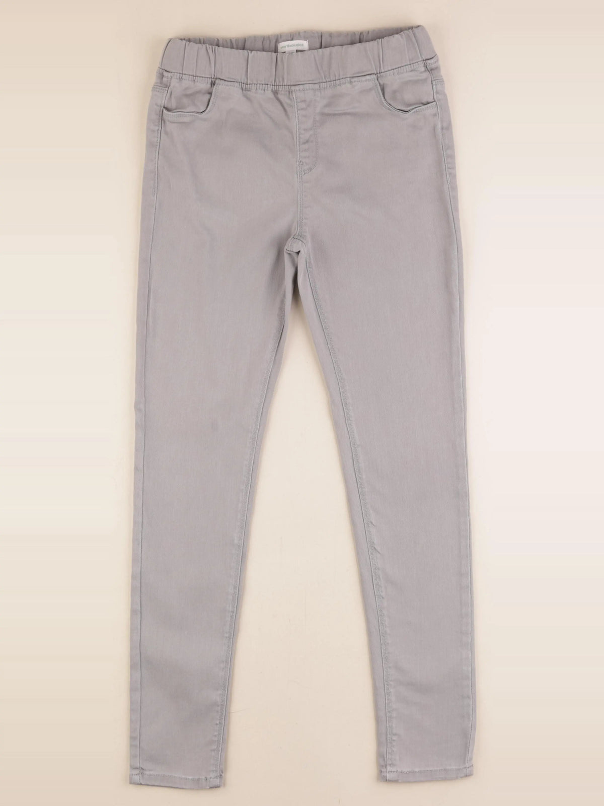 Vertbaudet - jegging gris - 12 ans