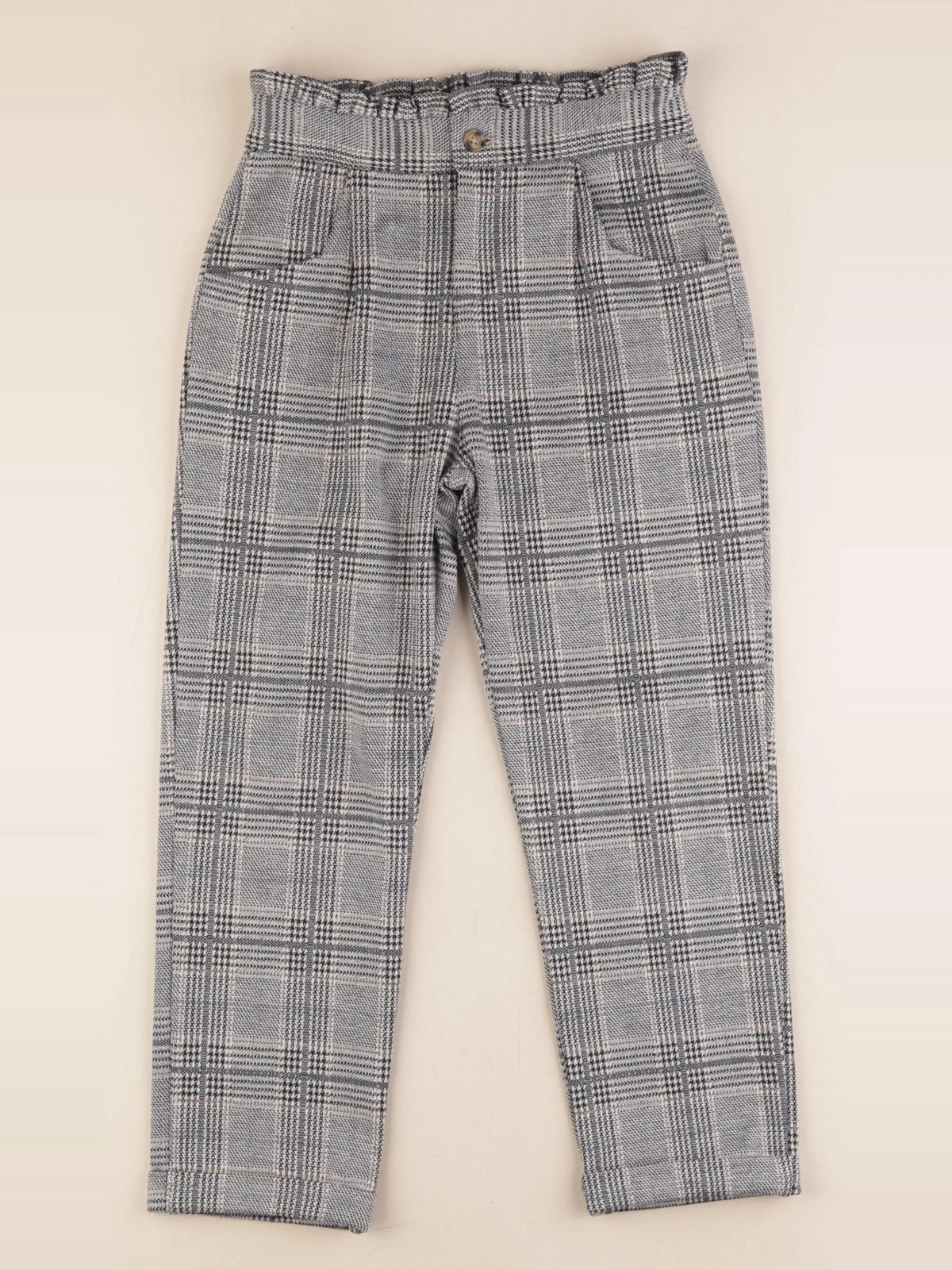 Vertbaudet - pantalon gris - 9 ans