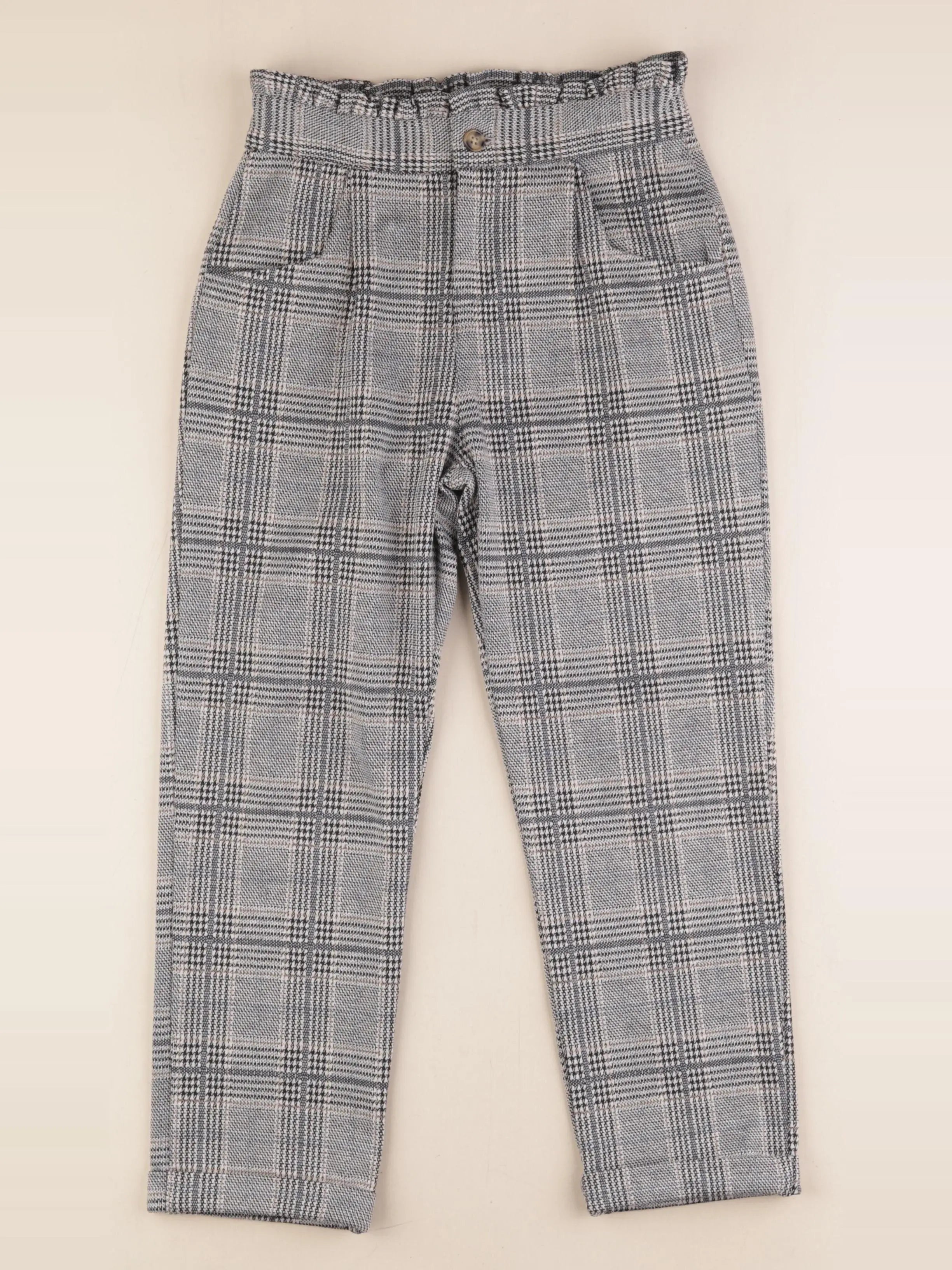 Vertbaudet - pantalon gris - 9 ans