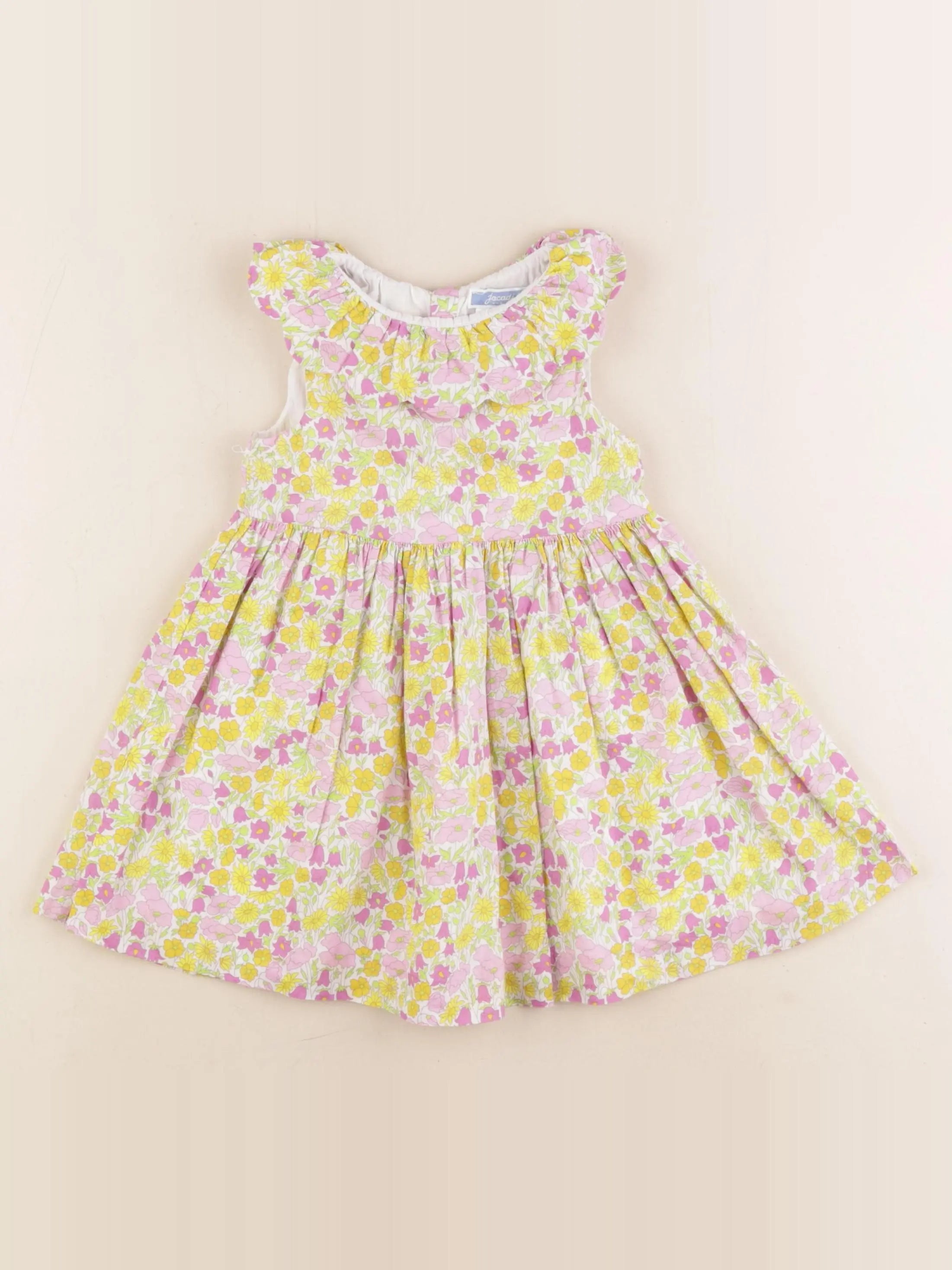 Jacadi - robe liberty multicolore - 24 mois