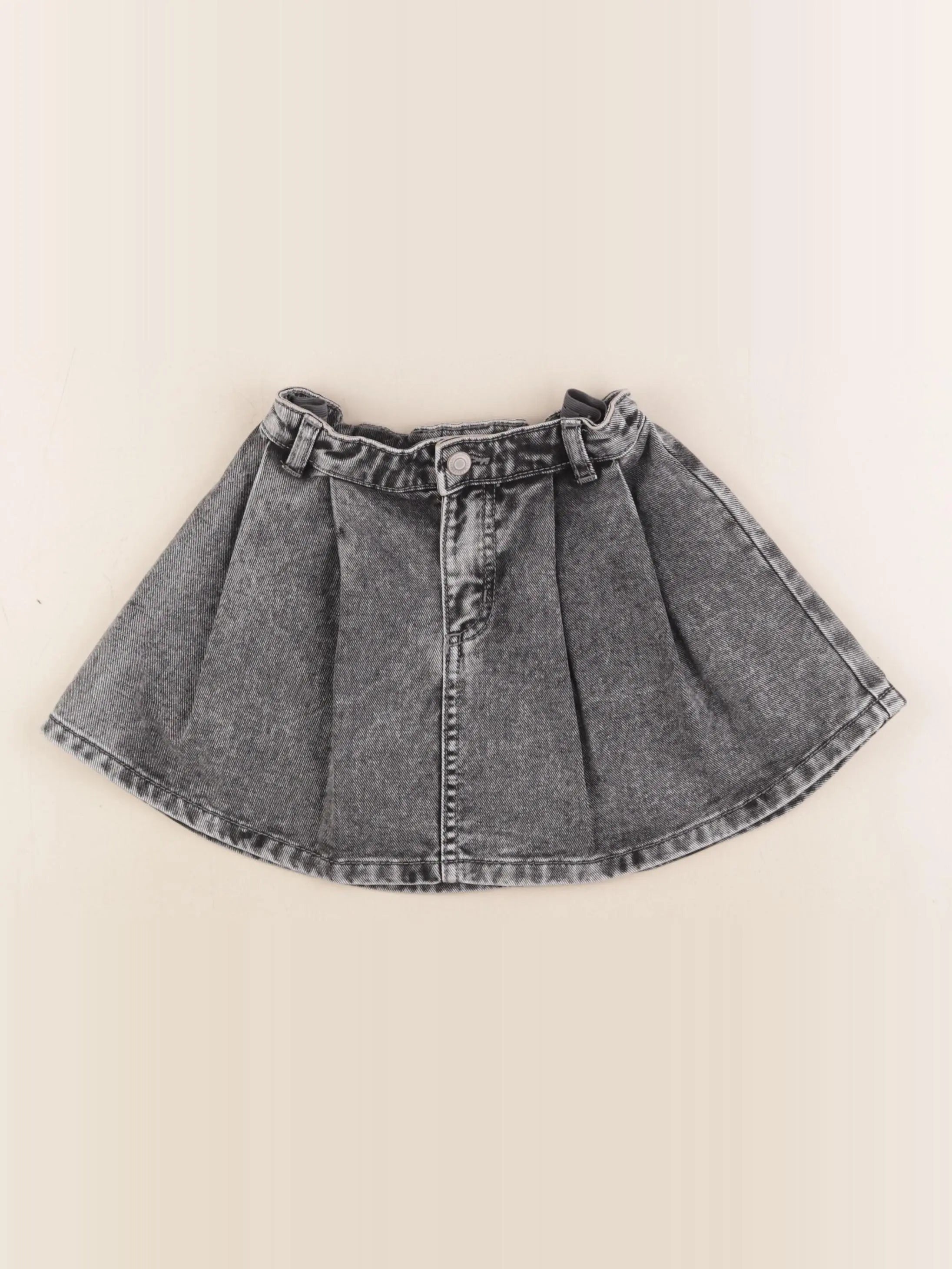 Vertbaudet - jupe gris - 4 ans