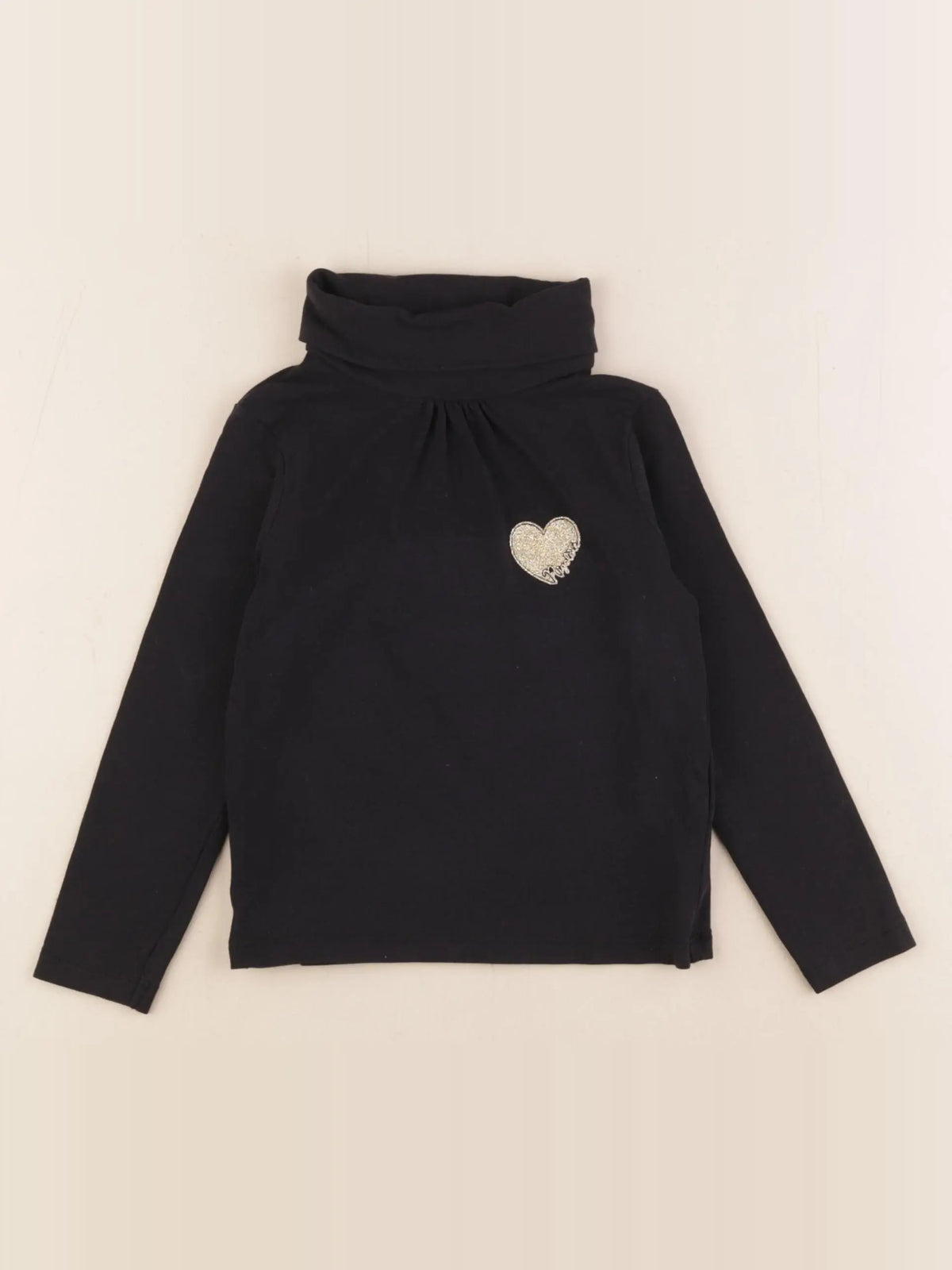 Vertbaudet - sous-pull noir - 3 ans