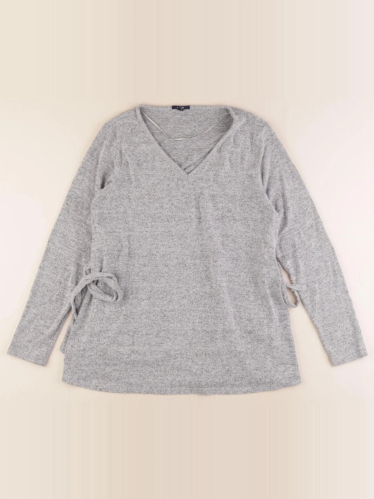 Kiabi - tee-shirt grossesse gris - 38 à 40