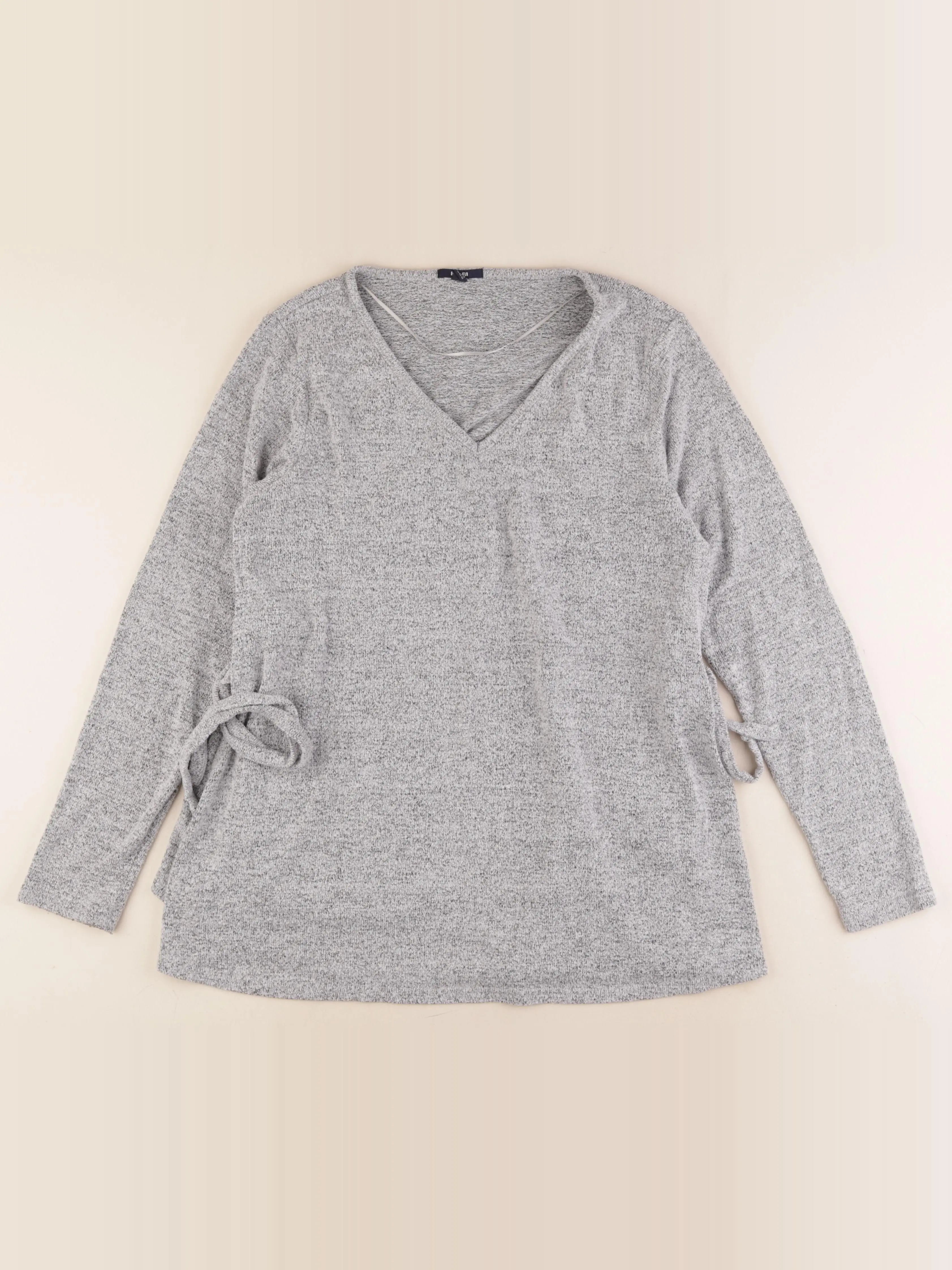 Kiabi - tee-shirt grossesse gris - 38 à 40