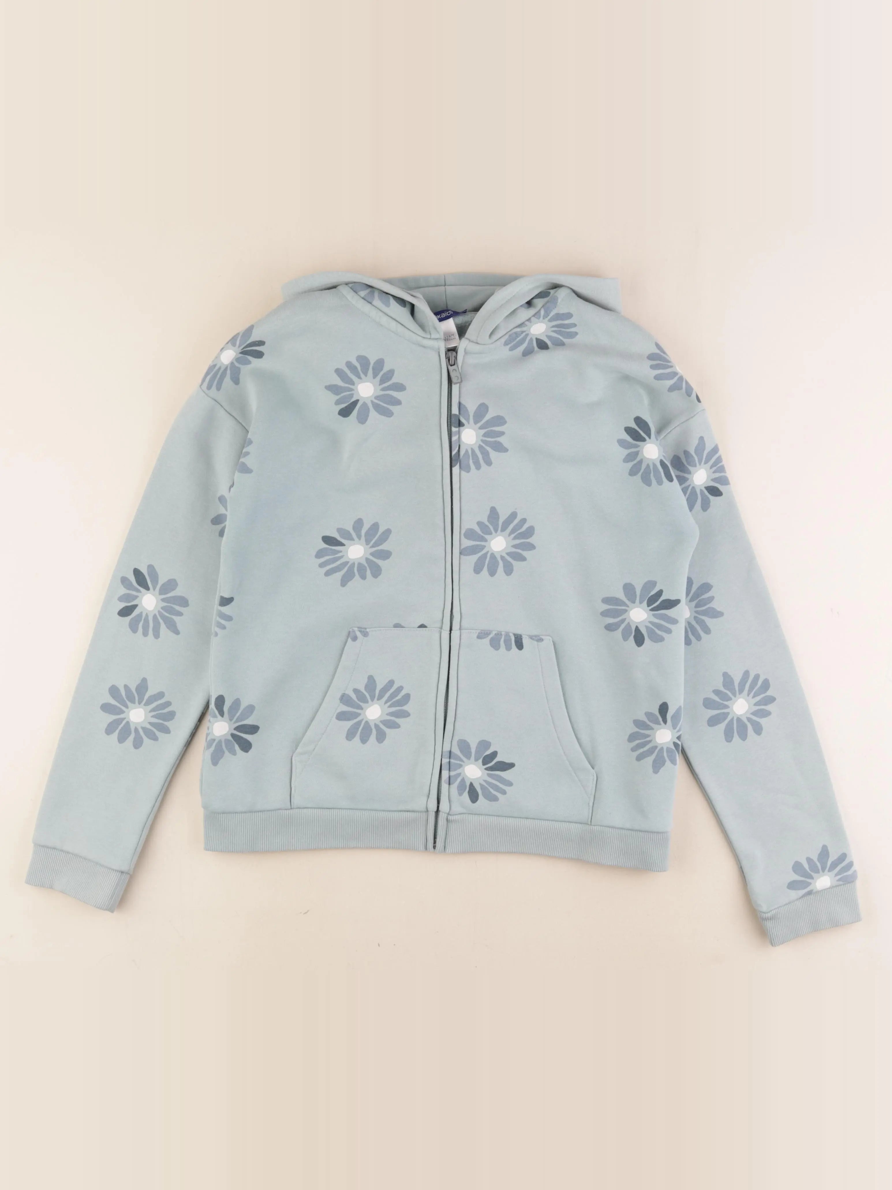Okaidi - sweat vert - 12 ans