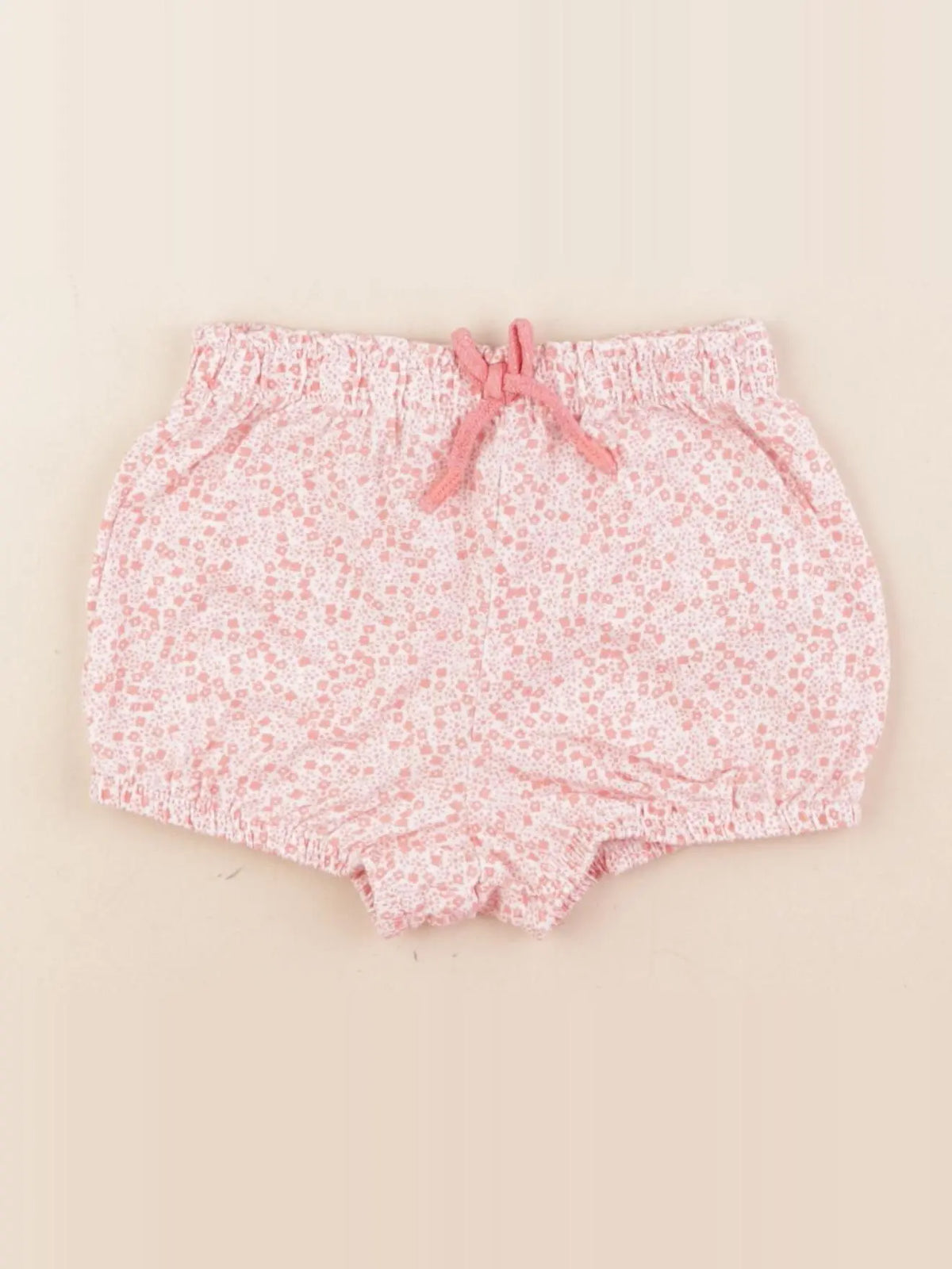 Vertbaudet - short rose - 12 mois
