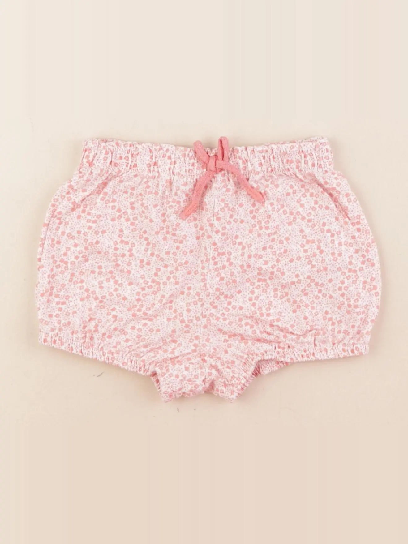 Vertbaudet - short rose - 12 mois
