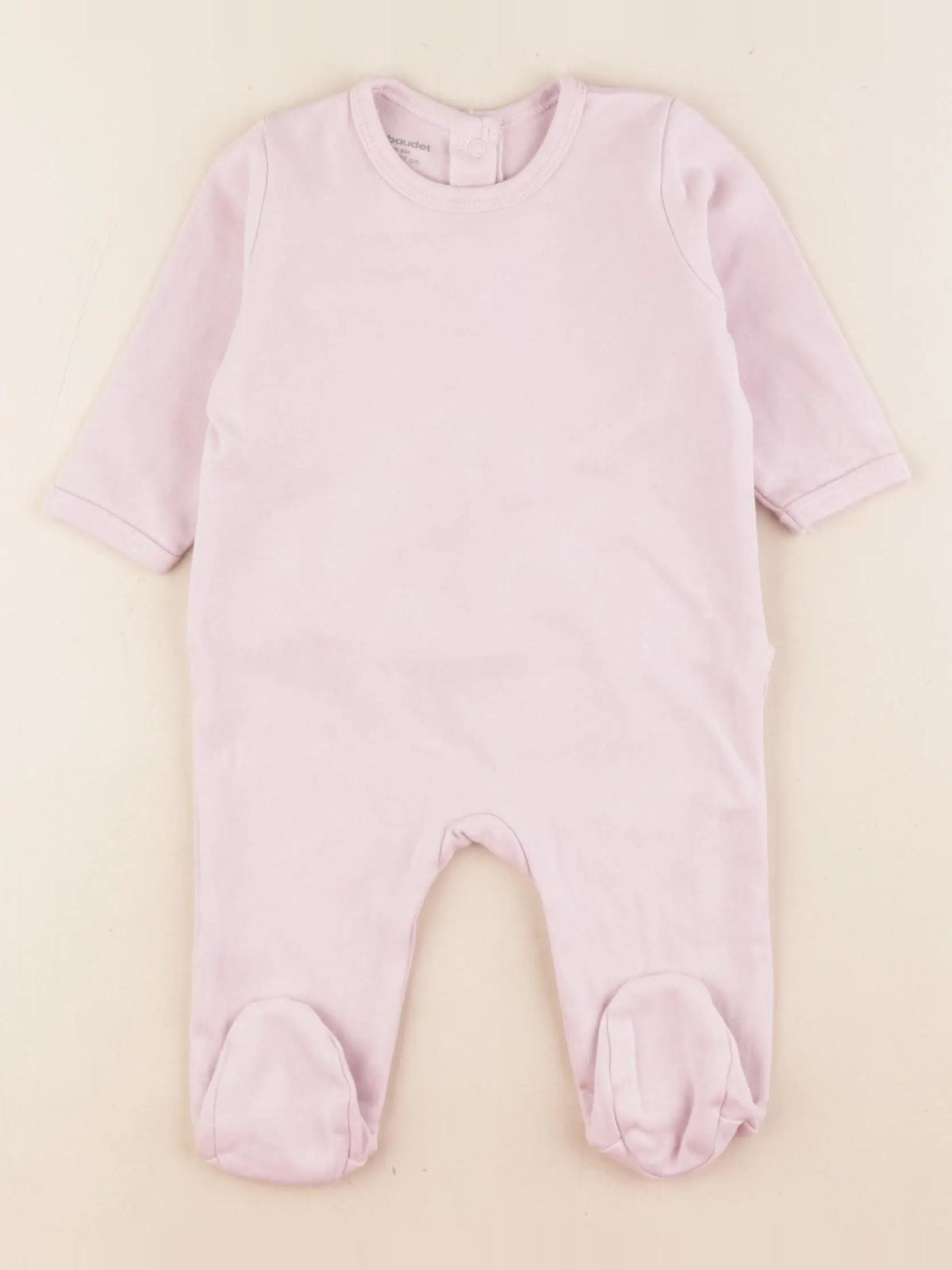 Vertbaudet - pyjama coton rose - 6 mois