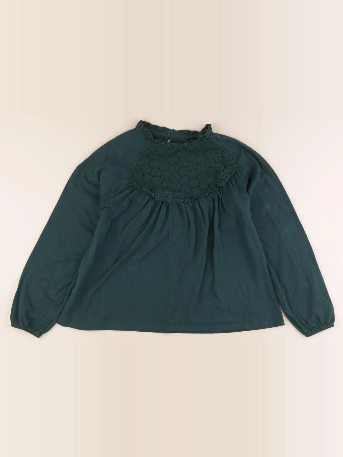 Vertbaudet - tee-shirt vert - 12 ans