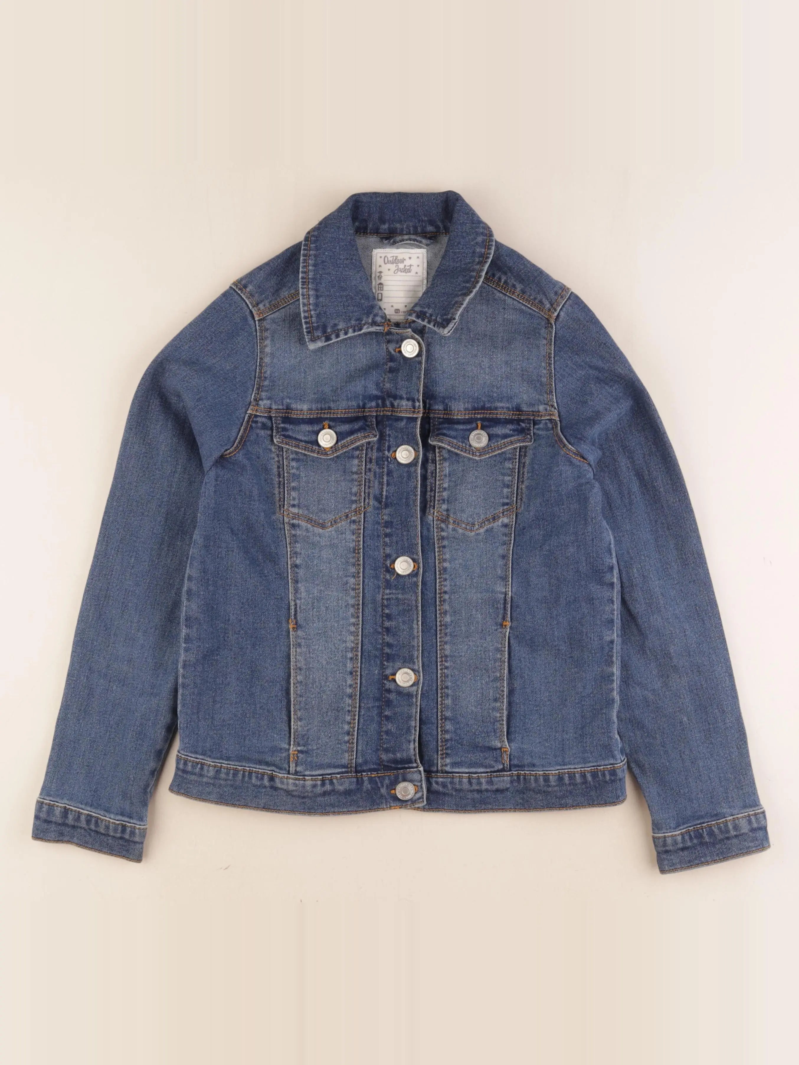 Vertbaudet - veste bleu - 12 ans