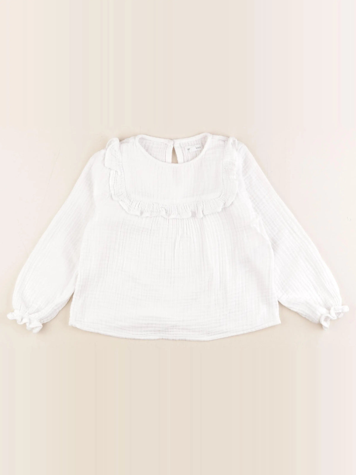Vertbaudet - blouse blanc - 5 ans