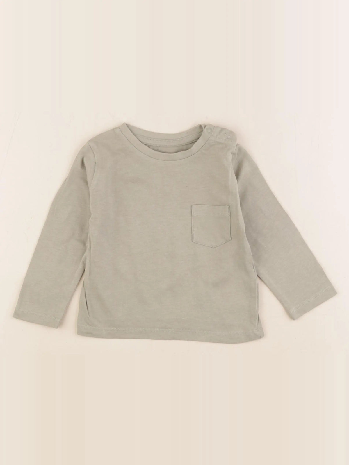 Vertbaudet - tee-shirt vert - 12 mois