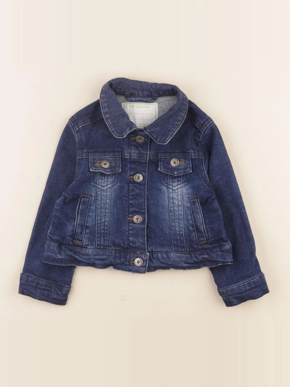 Vertbaudet - veste bleu - 2 ans
