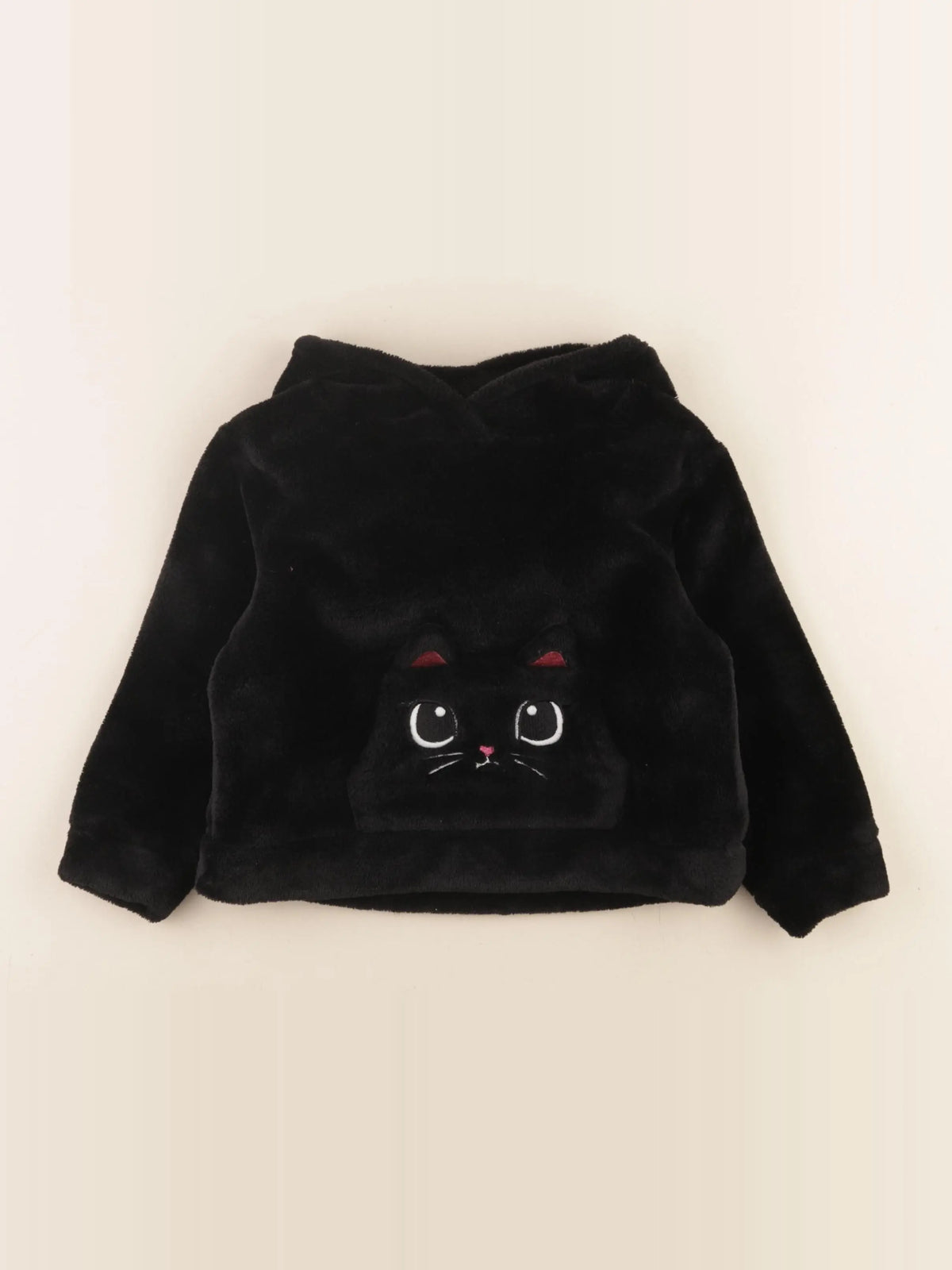 H&M - pull noir - 18/24 mois