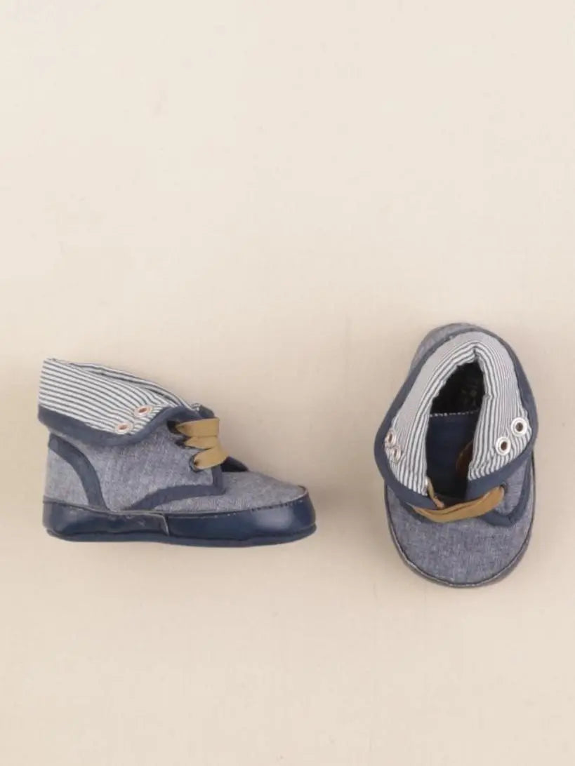 Tape à l'oeil - chaussons bleu - pointure 16