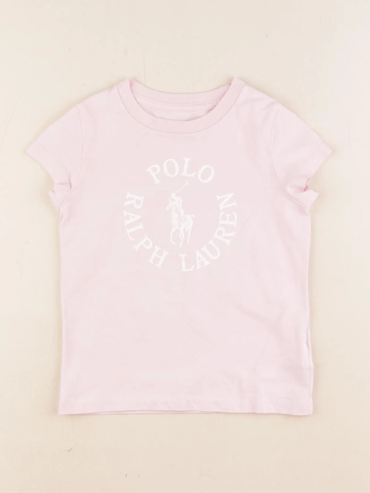 Ralph Lauren - tee-shirt rose - 3 ans