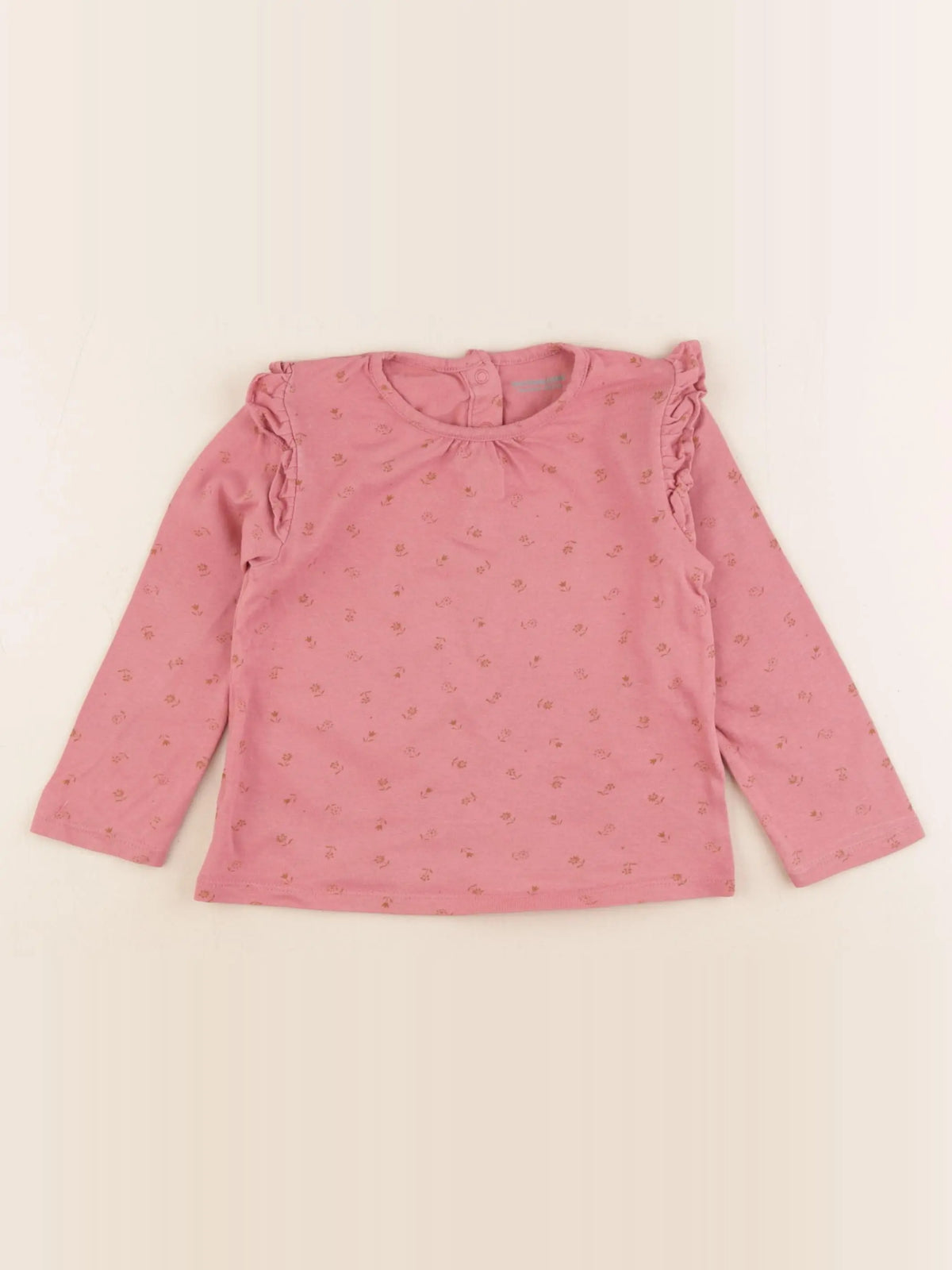 Vertbaudet - tee-shirt rose - 24 mois