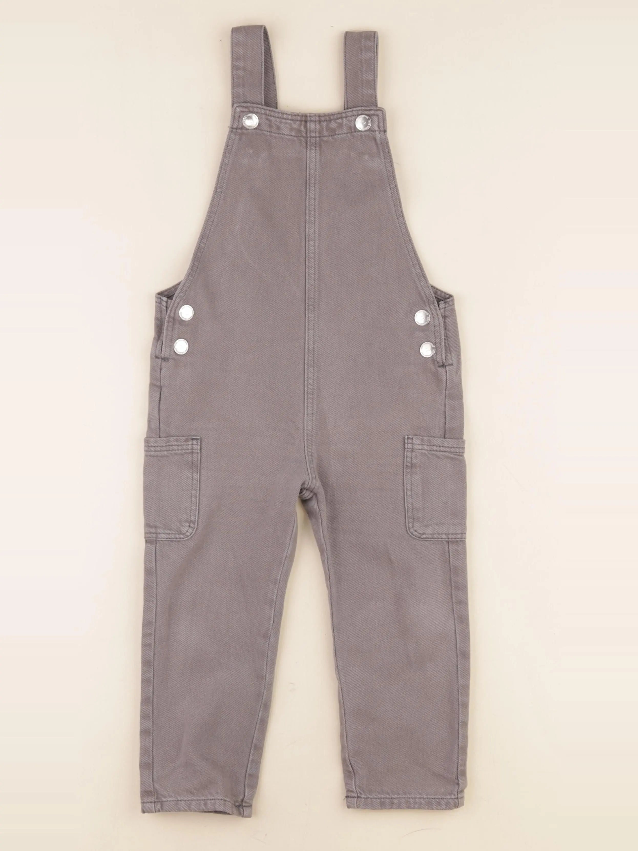 Mango - salopette gris - 18/24 mois