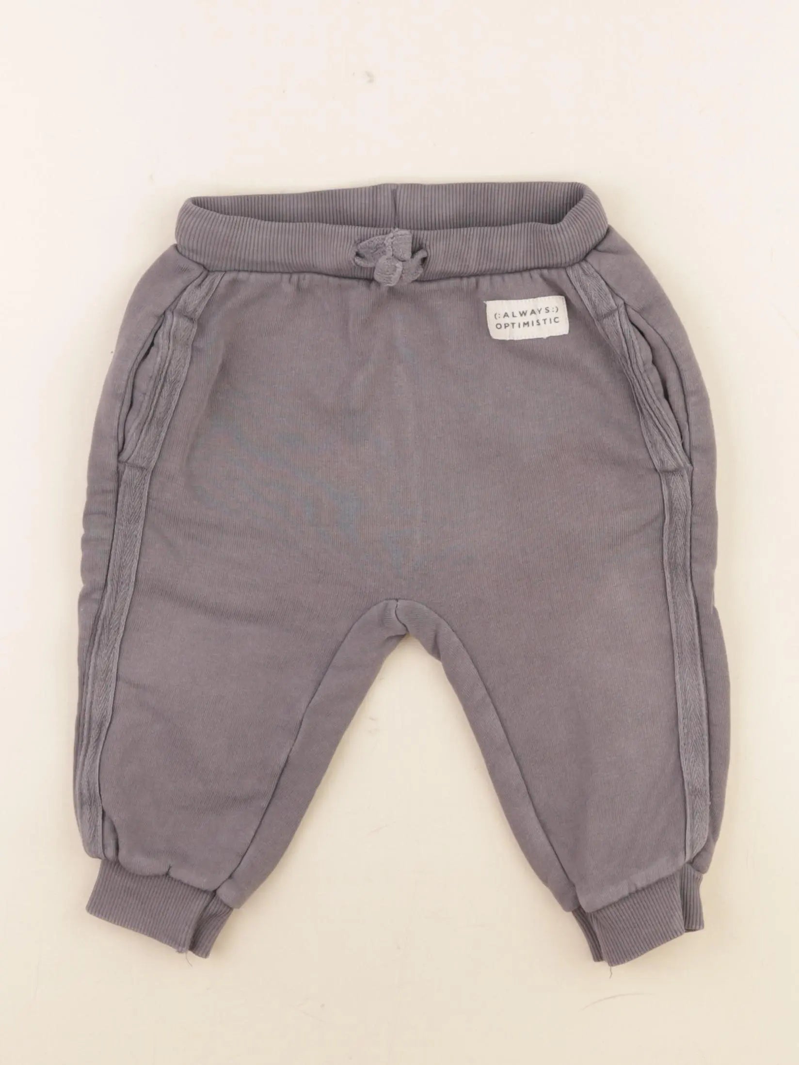 Zara - jogging taupe - 9/12 mois