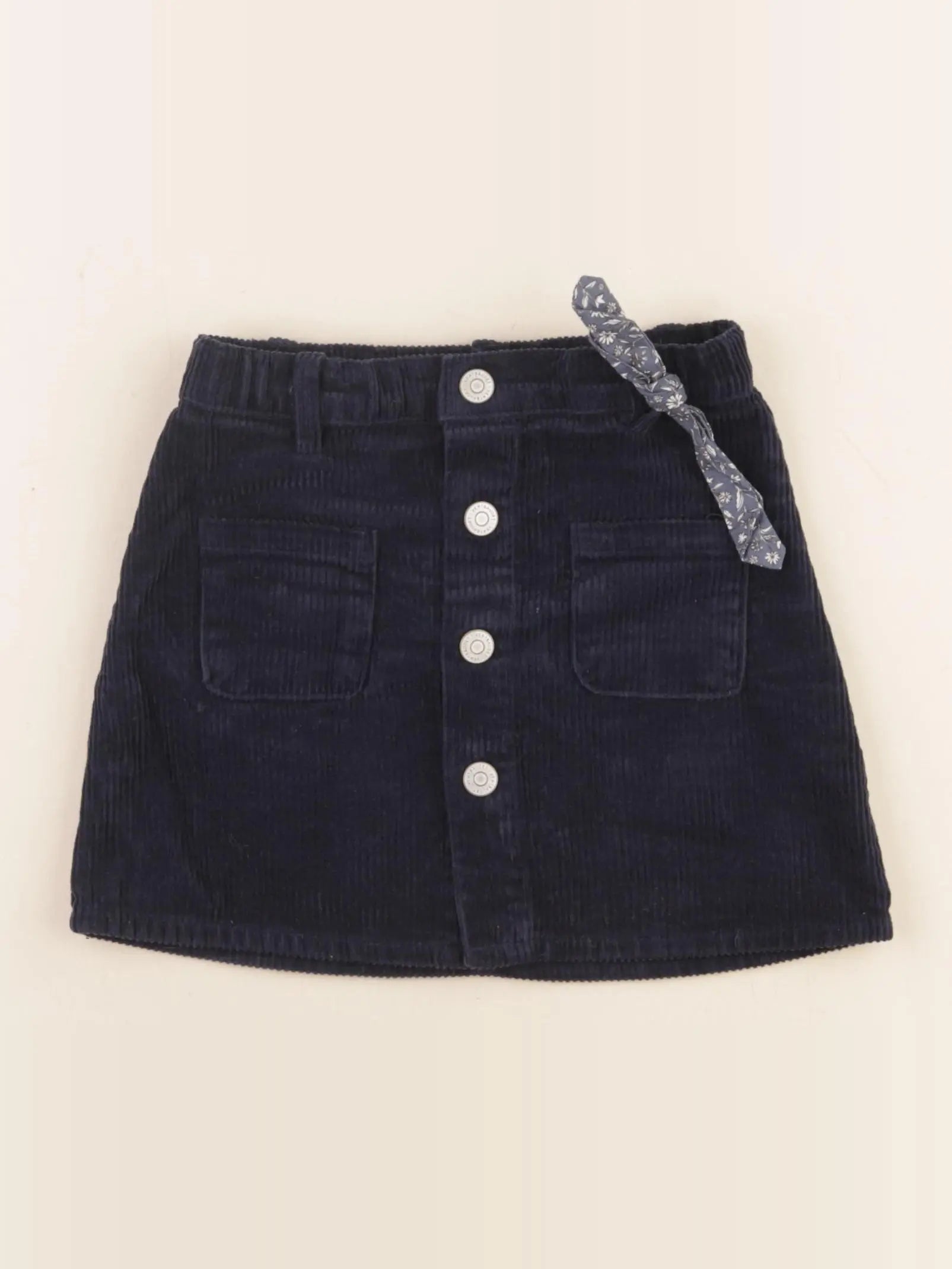 Vertbaudet - jupe bleu - 4 ans