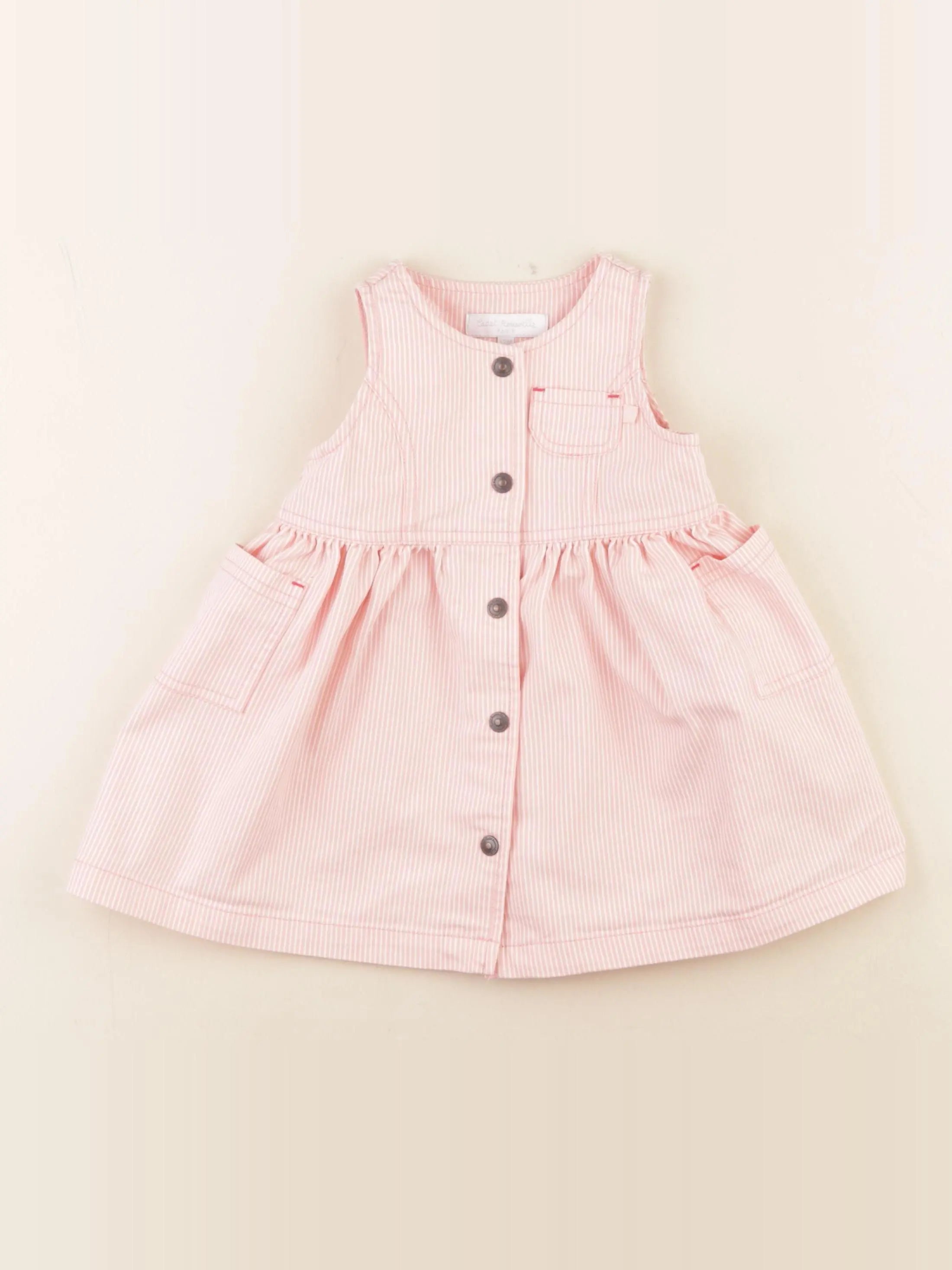 Cadet Rousselle - robe rose - 12 mois