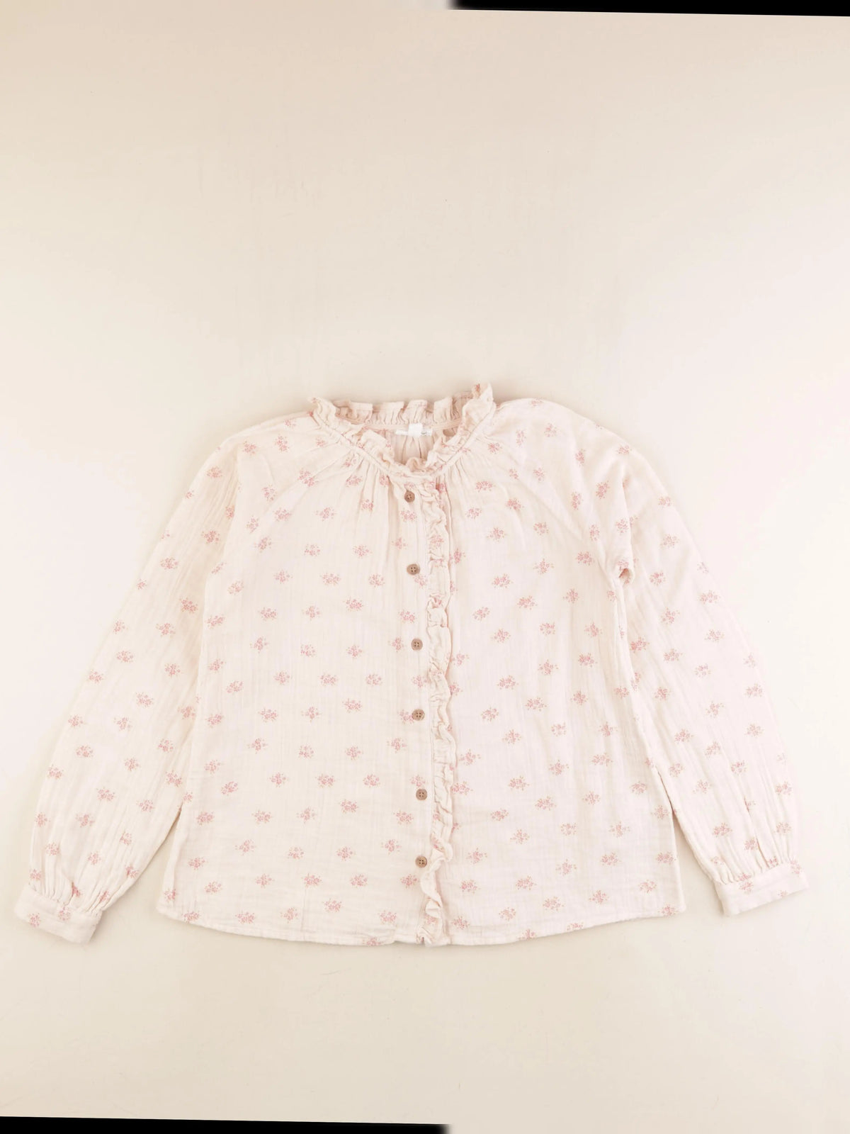 Vertbaudet - blouse rose - 10 ans